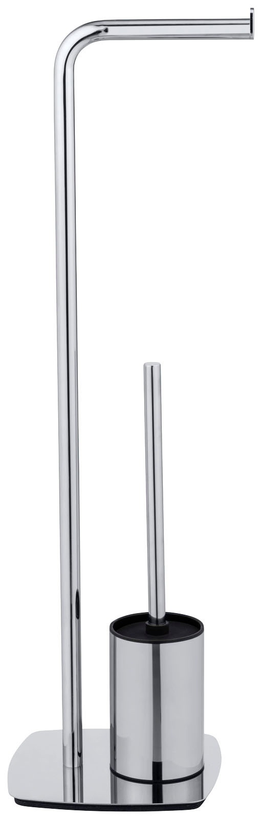 WENKO WC-Garnitur »Iria«, aus Metall, mit Papierrollenhalter und WC-Bürste