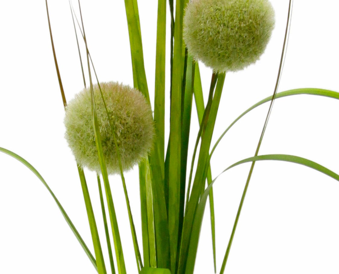 I.GE.A. Kunstpflanze »Allium im Gras«, Dekozweig, 2er Set