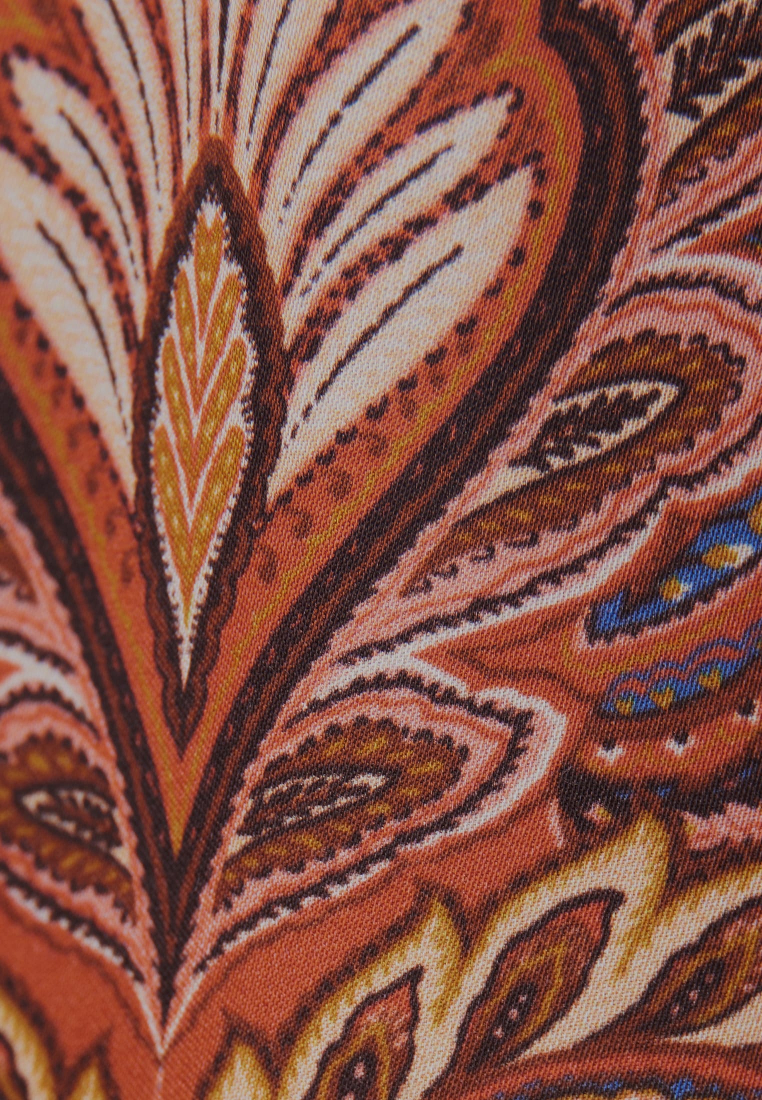 seidensticker Rüschenbluse 1/1 Stehkragen Druck