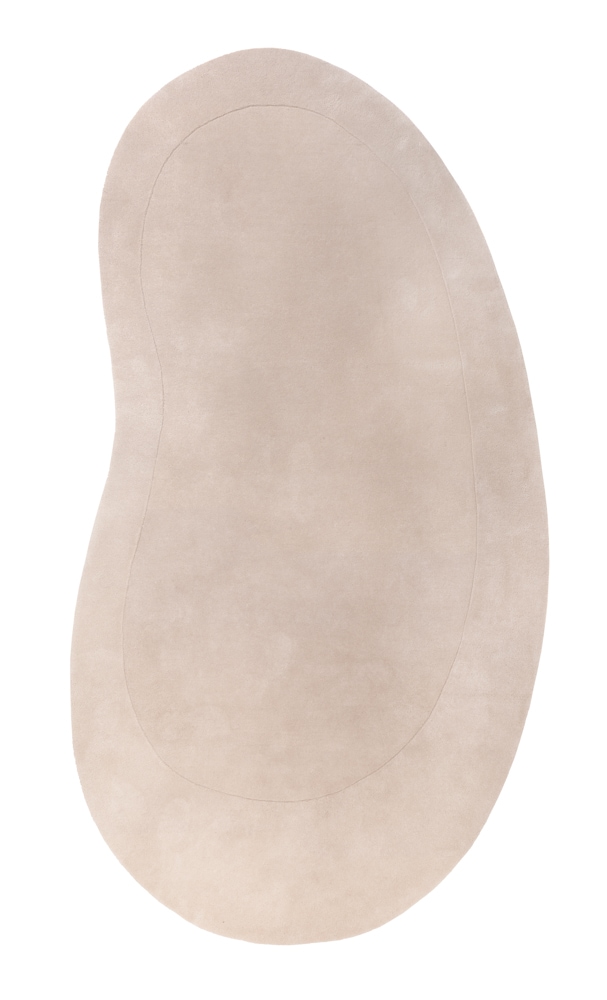 morgenland Wollteppich »Wollteppich - Opuence - oval«, oval, 1 mm Höhe, Seh günstig online kaufen