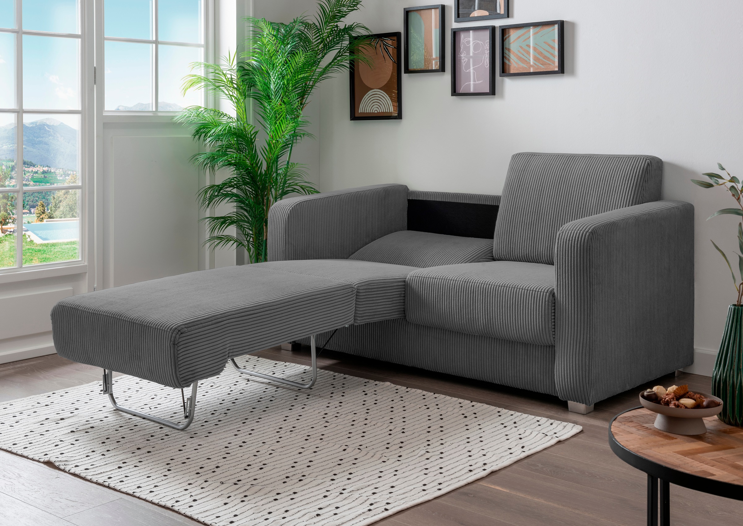 INOSIGN Schlafsofa »Mia Problemlöser Sofa, Einzelauszug, Bettsofa, zeitlos günstig online kaufen