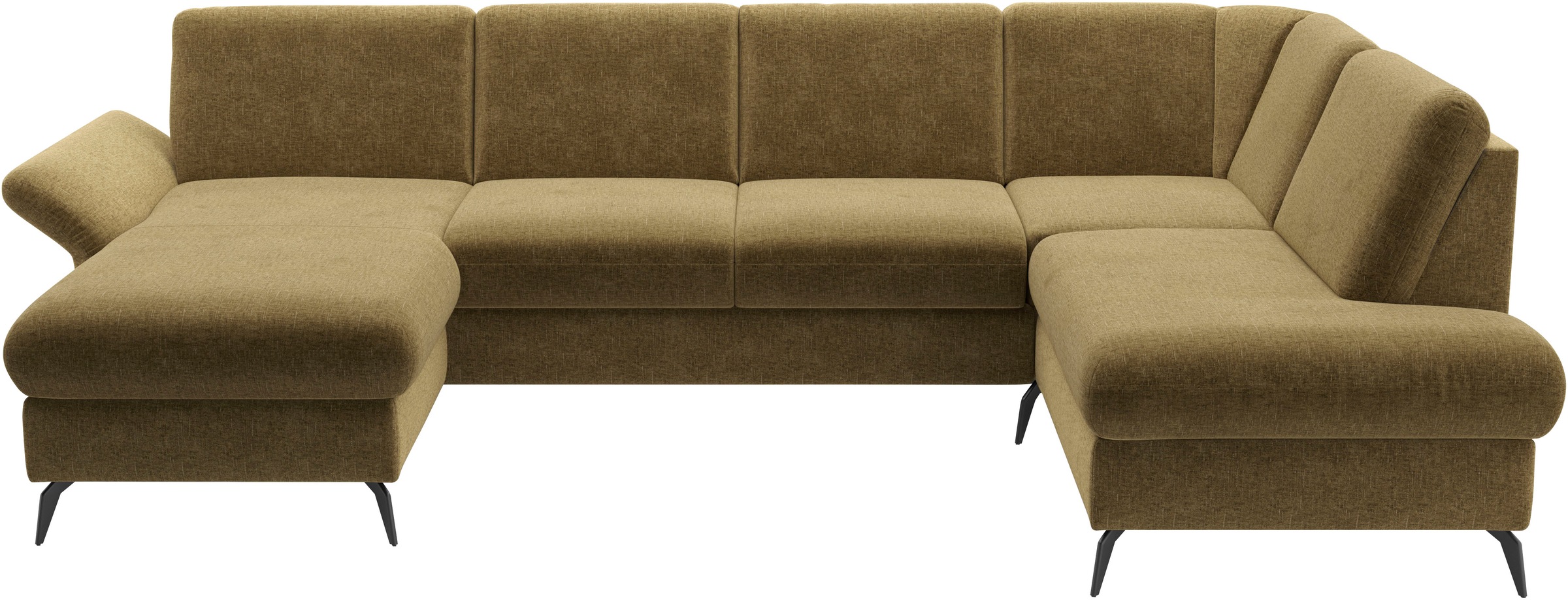 Home affaire Wohnlandschaft »Rochelle«, optional: Armteilverstellung, klappbar, Bettkasen