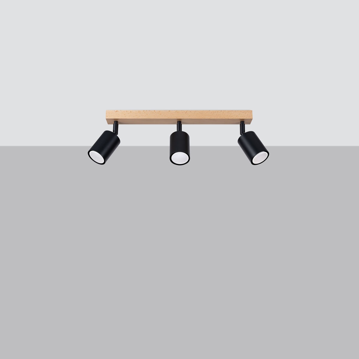 SOLLUX lighting Deckenleuchte »VERDO«, 3 flammig, Leuchtmittel GU10   ohne günstig online kaufen