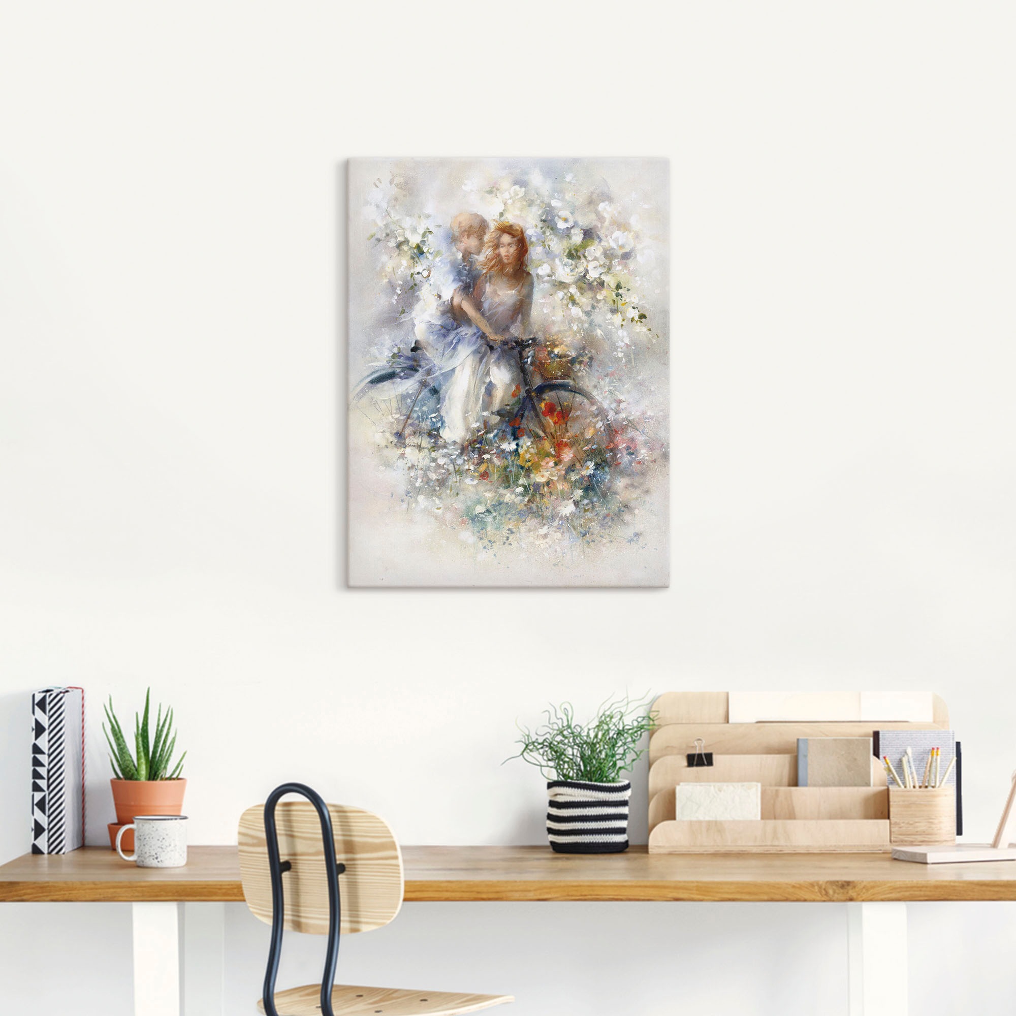 Artland Wandbild »Frühling II«, Paar, (1 St.), als Leinwandbild, Poster, Wandaufkleber in verschied. Größen