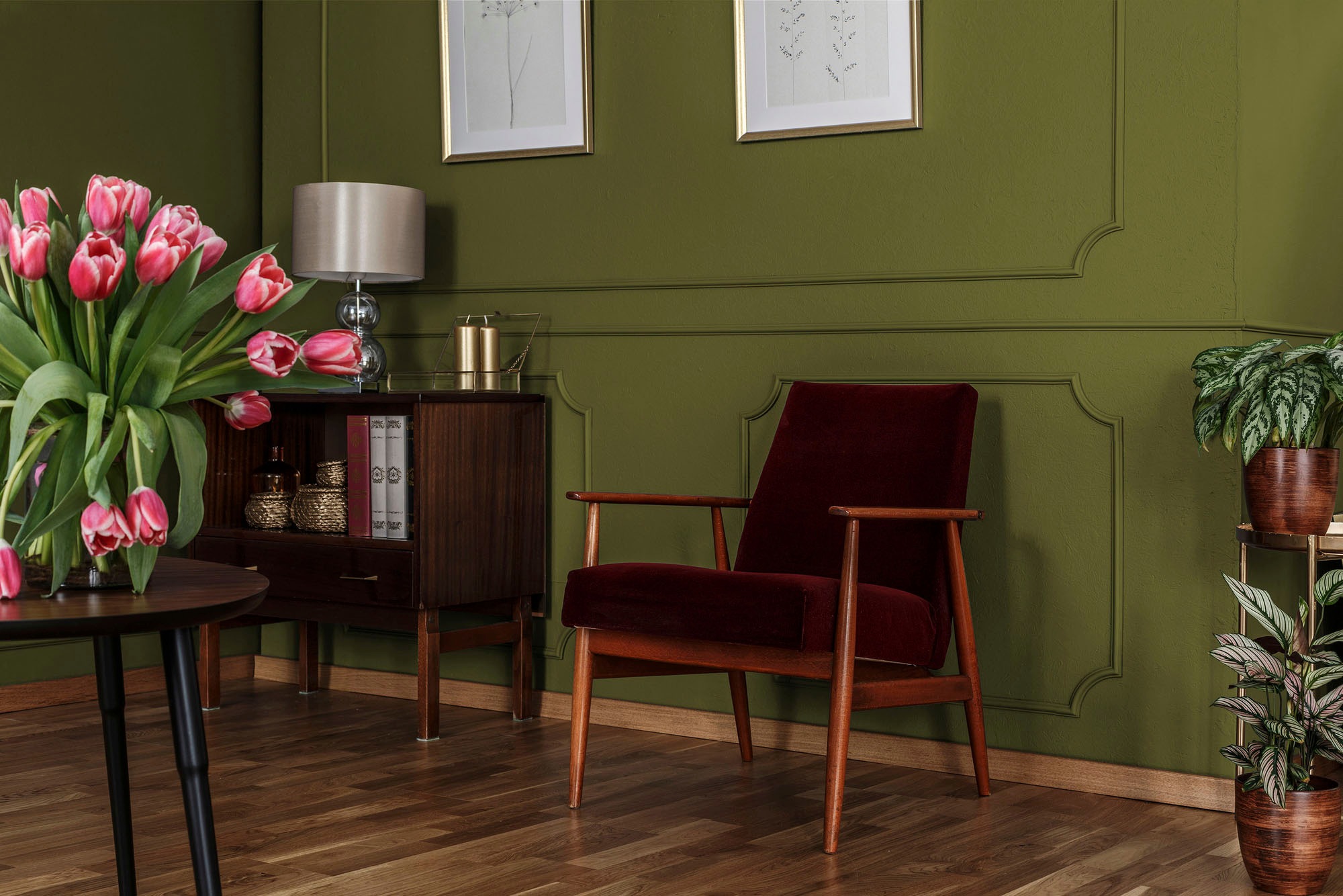 A.S. Création Wandfarbe »Premium Innenwandfarbe PURO Tuchmatt gentle lime« ideal für Wohnzimmer, Schlafzimmer, Flur und Küche, Farbwelt Grün