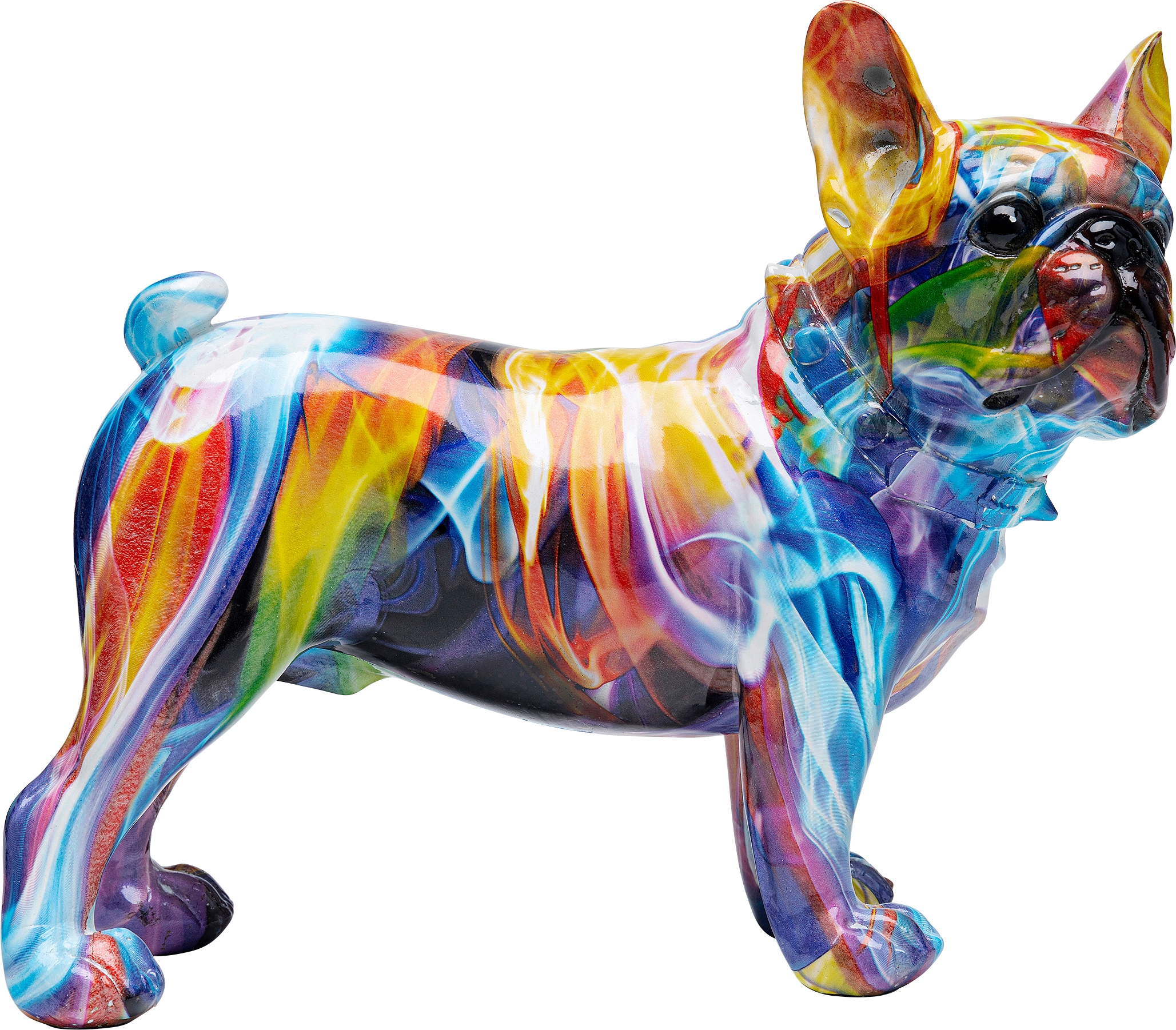 Kare Design Dekofigur »Deko Figur Frenchie Bunt 24cm« günstig online kaufen