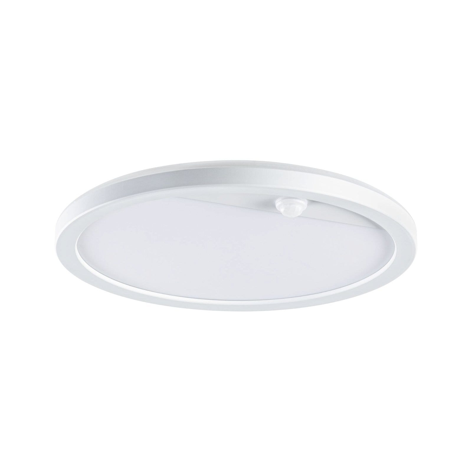 Paulmann LED Außen-Wandleuchte »Außenpanel Lamina rund 280mm 3000K 14,5W 1200lm 230V Kunststoff«, 1 flammig, Backlight Bewegungsmelder seewasserresistent IP44 1200lm