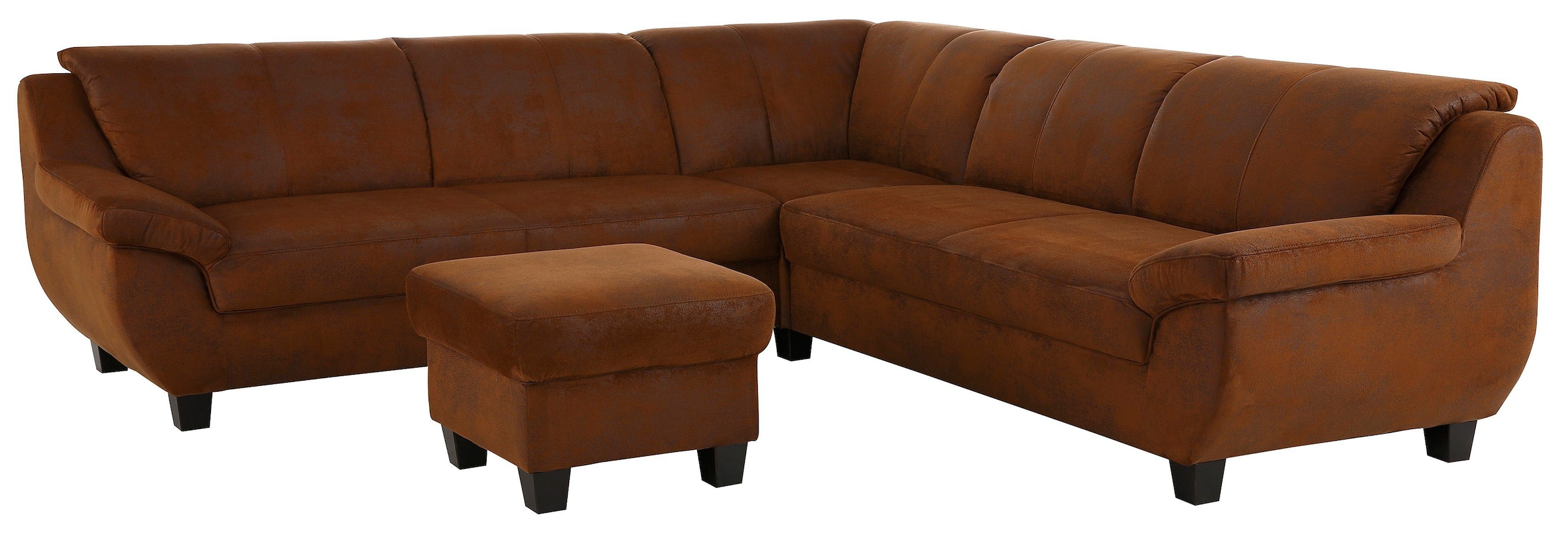 Home affaire Ecksofa »Yesterday Sitzbelastung 140 kg, L-Form«, Belastbarkeit bis 140 kg pro Sitzfläche, geichschenklig
