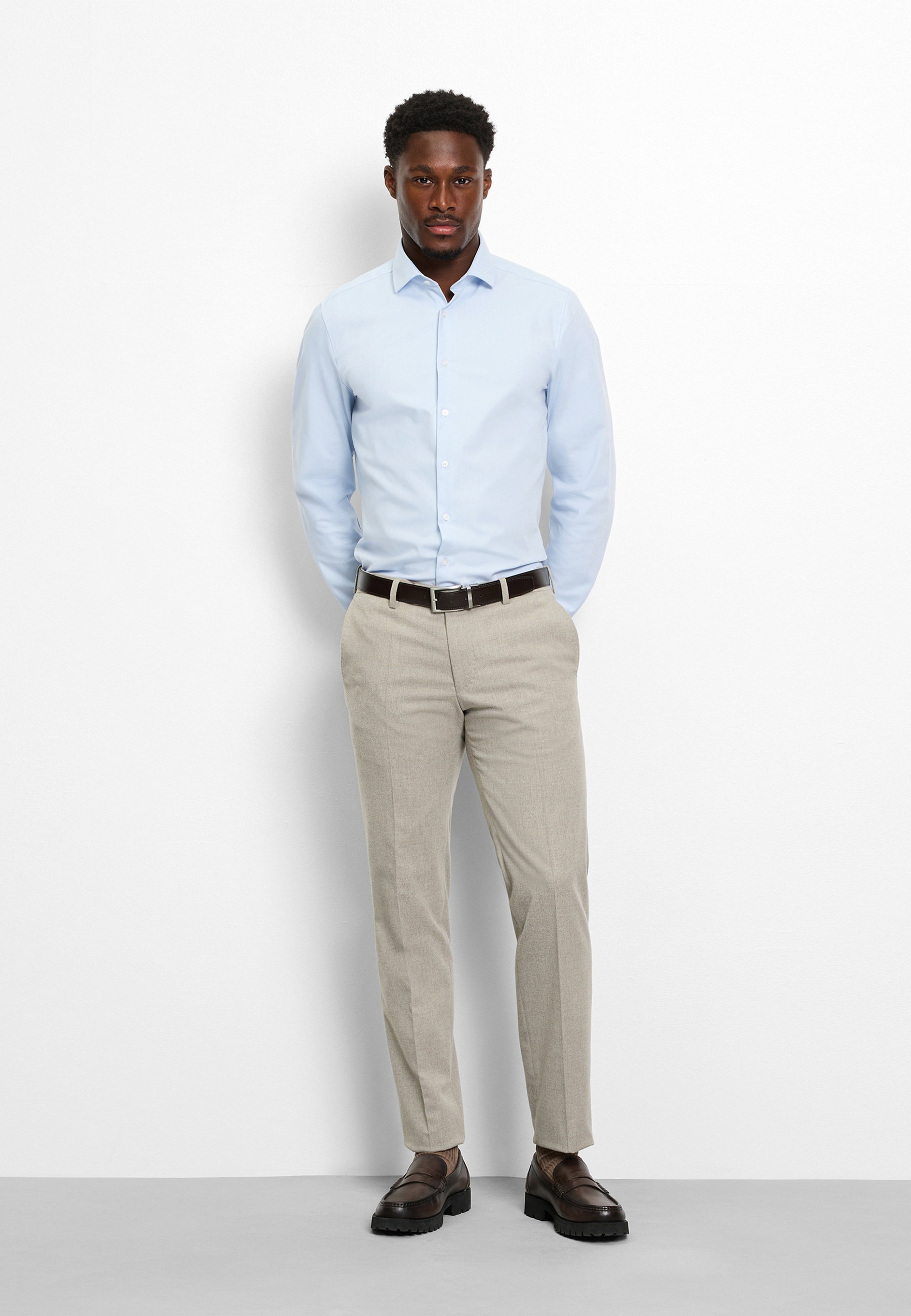 OLYMP Businesshemd »OLYMP Level Five 24/Seven, body fit, Modern Kent«