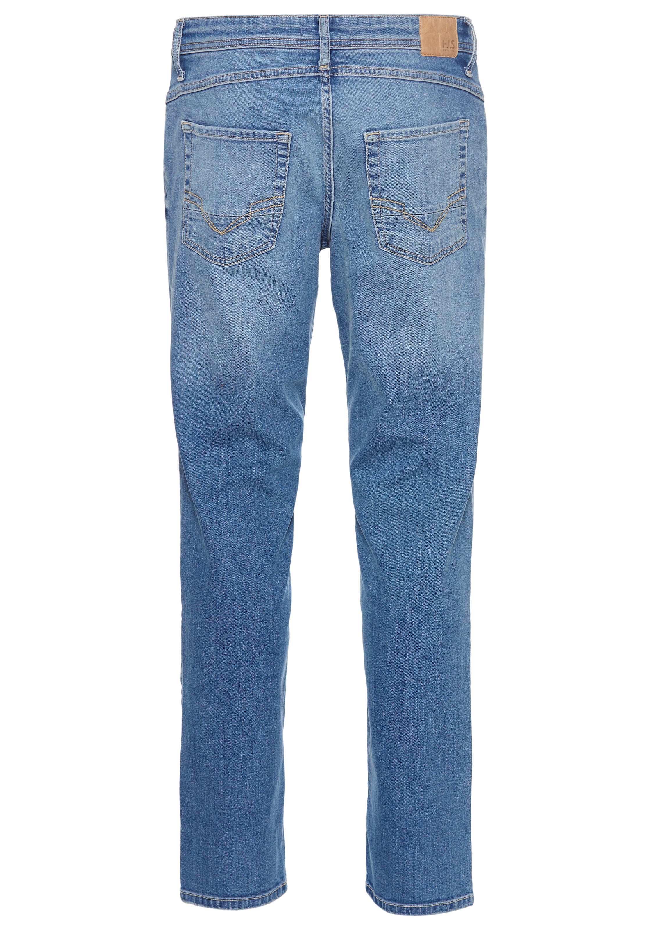 H.I.S Straight-Jeans »NEW DALE«, gerades Bein, mit Used-Effekten, niedrige Leibhöhe