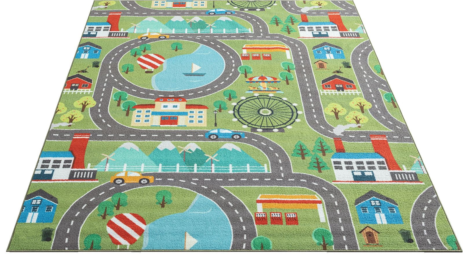 the carpet Teppich »Happy Life«, rund, 4 mm Höhe, Life Kinderzimmer Teppich günstig online kaufen