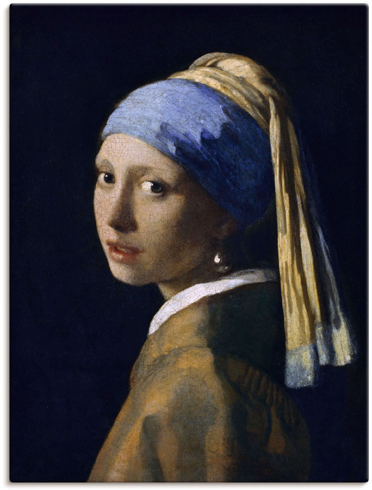 Artland Wandbild »Das Mädchen mit dem Perlenohrgehänge«, Frau, (1 St.), als günstig online kaufen