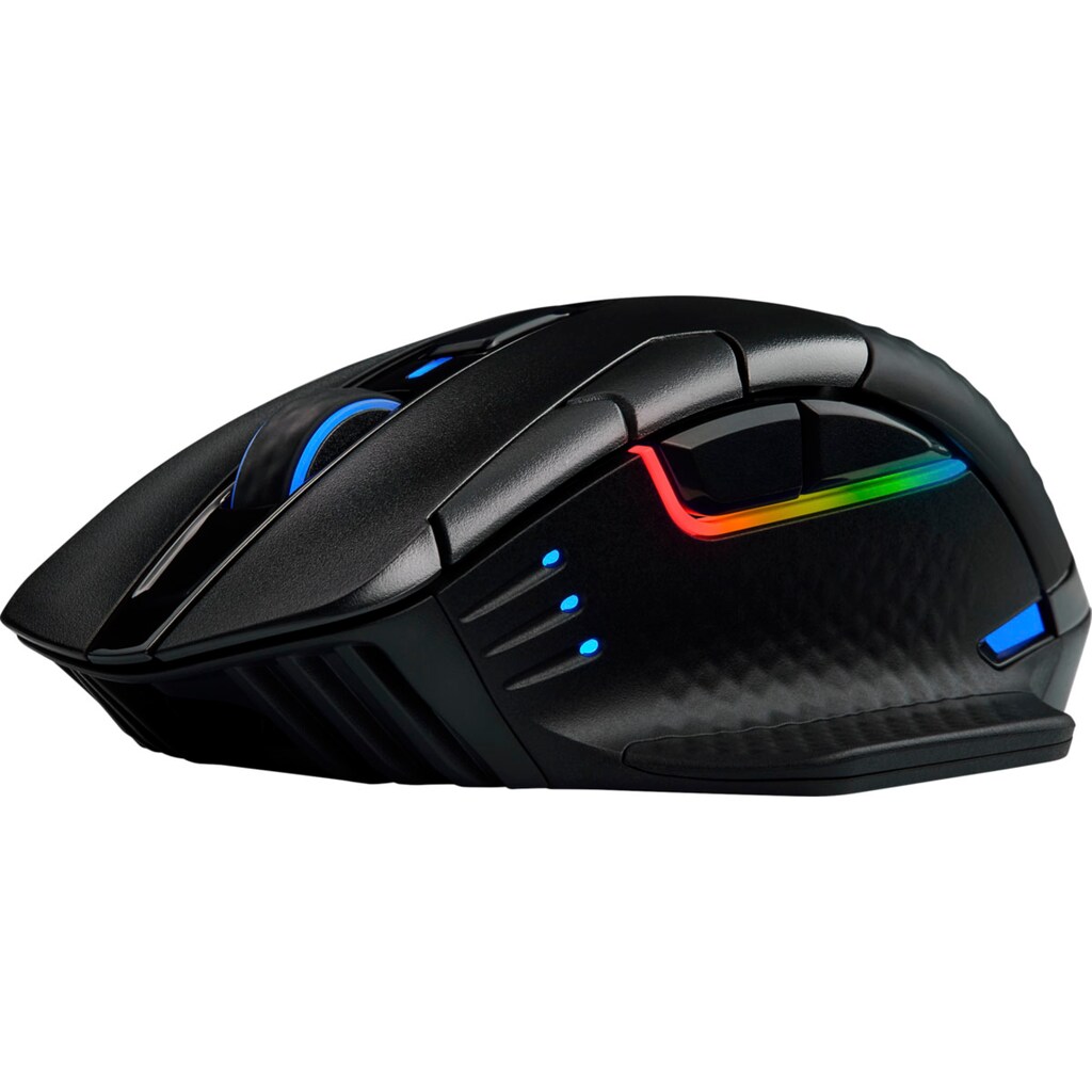 Corsair Gaming-Maus »DARK CORE RGB PRO SE«, kabellos-USB-kabelgebunden-Funk