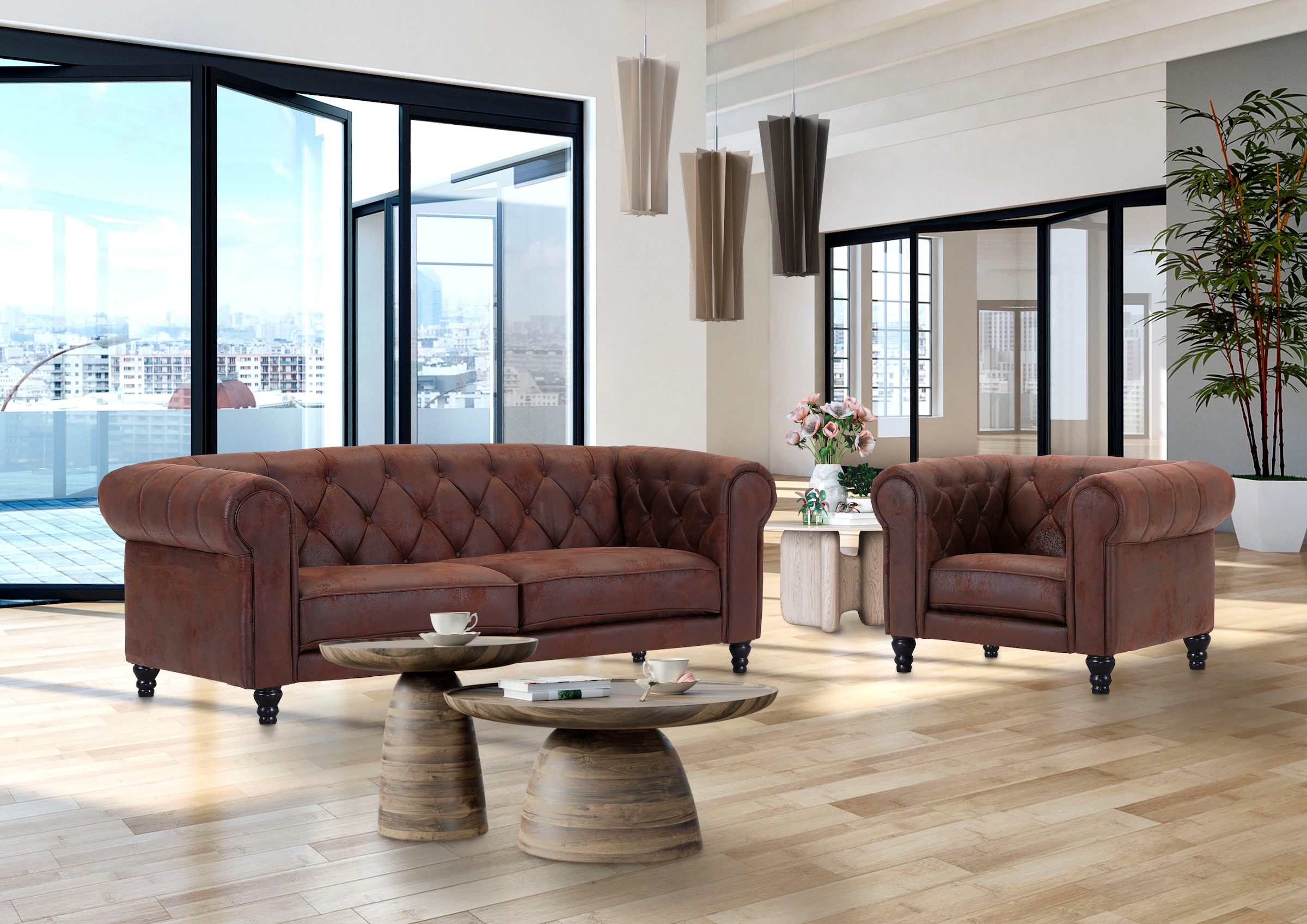 Gutmann Factory Chesterfield-Sessel