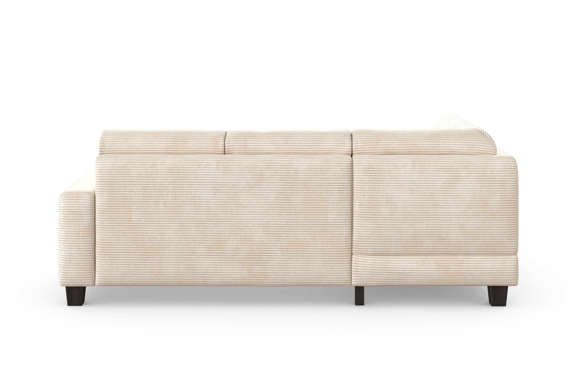 Home affaire Ecksofa »Summer L-Form«, mit Ottomane, mit oder ohne Bettfunktion und Bettkasten, Cord-Bezug