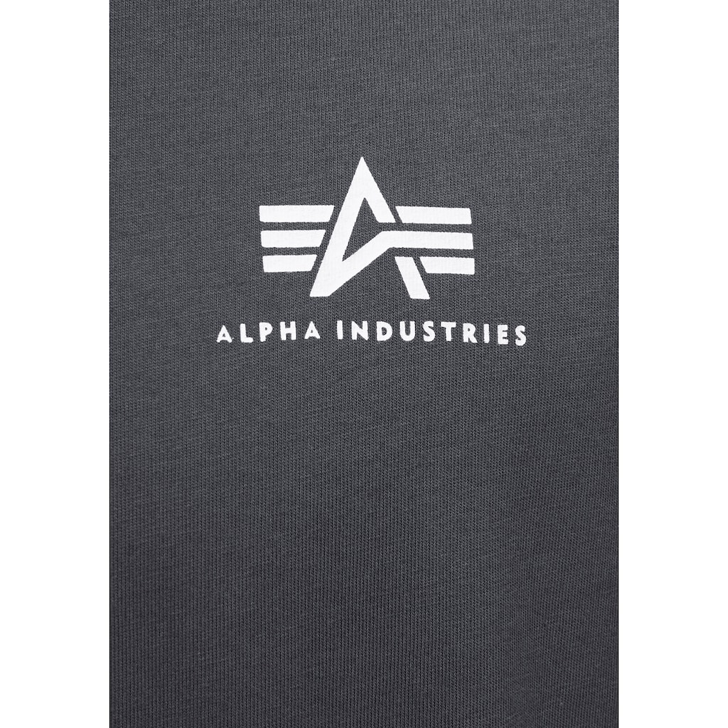 Alpha Industries Rundhalsshirt »BASIC T SMALL LOGO«