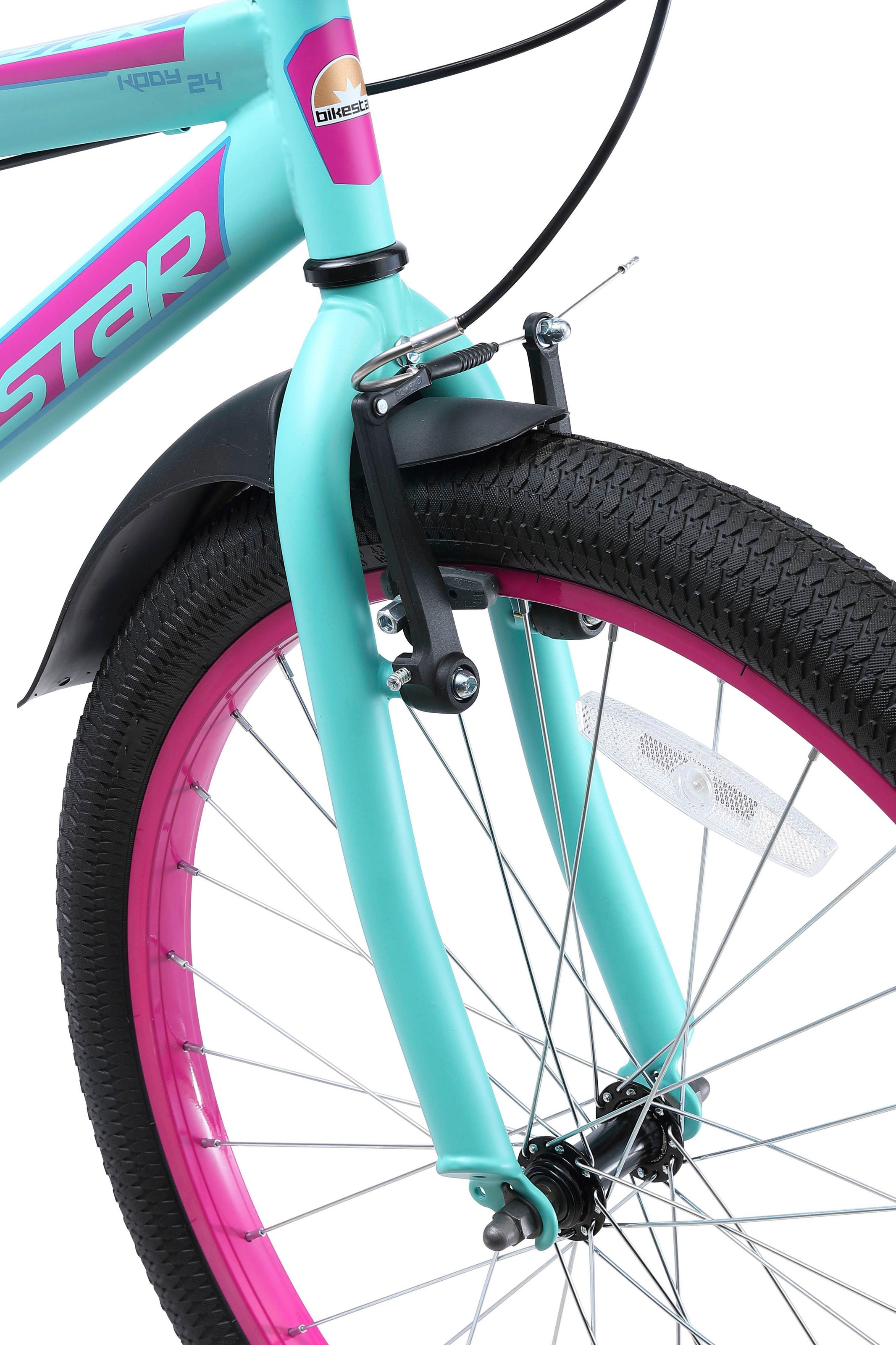Bikestar Jugendfahrrad, 1 Gang, für Damen