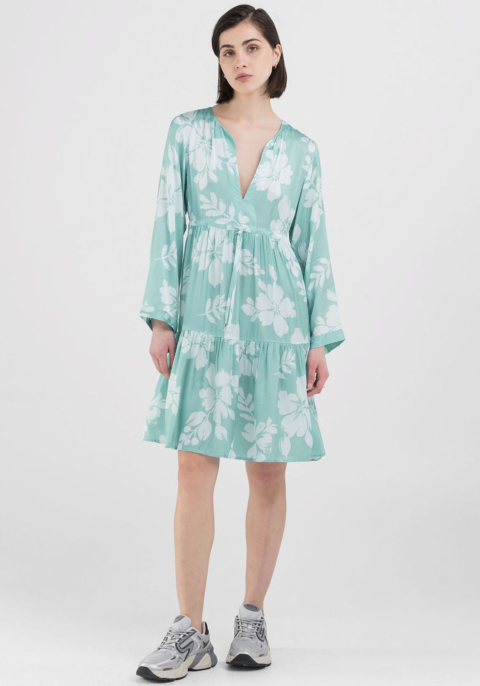 Replay Sommerkleid, aus leichter Viskosequalität