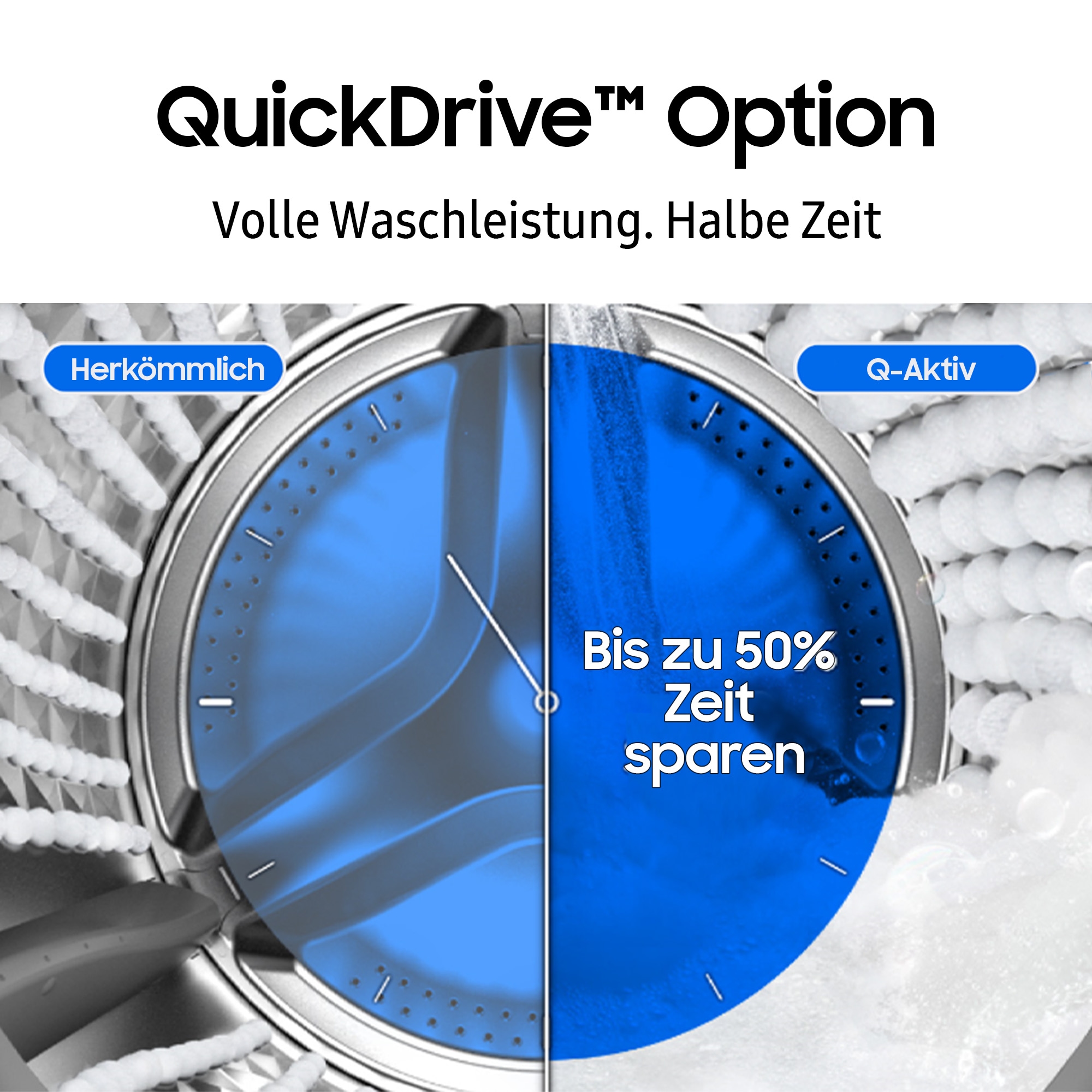 Samsung Waschmaschine WW8400D »WW11DB8B95GB«, 11 kg, 1400 U/min