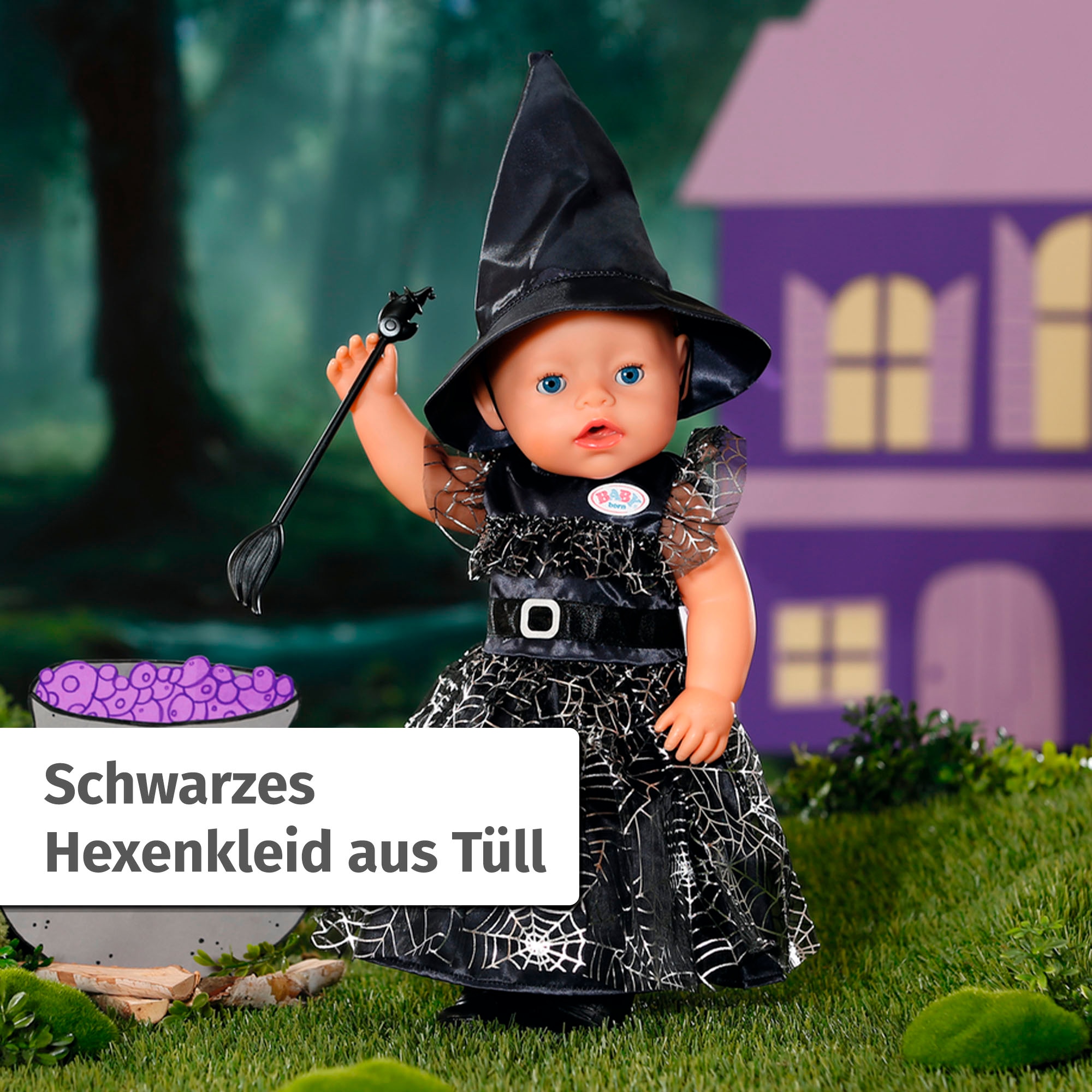 Baby Born Puppenkleidung »Hexenkleid, 43 cm«