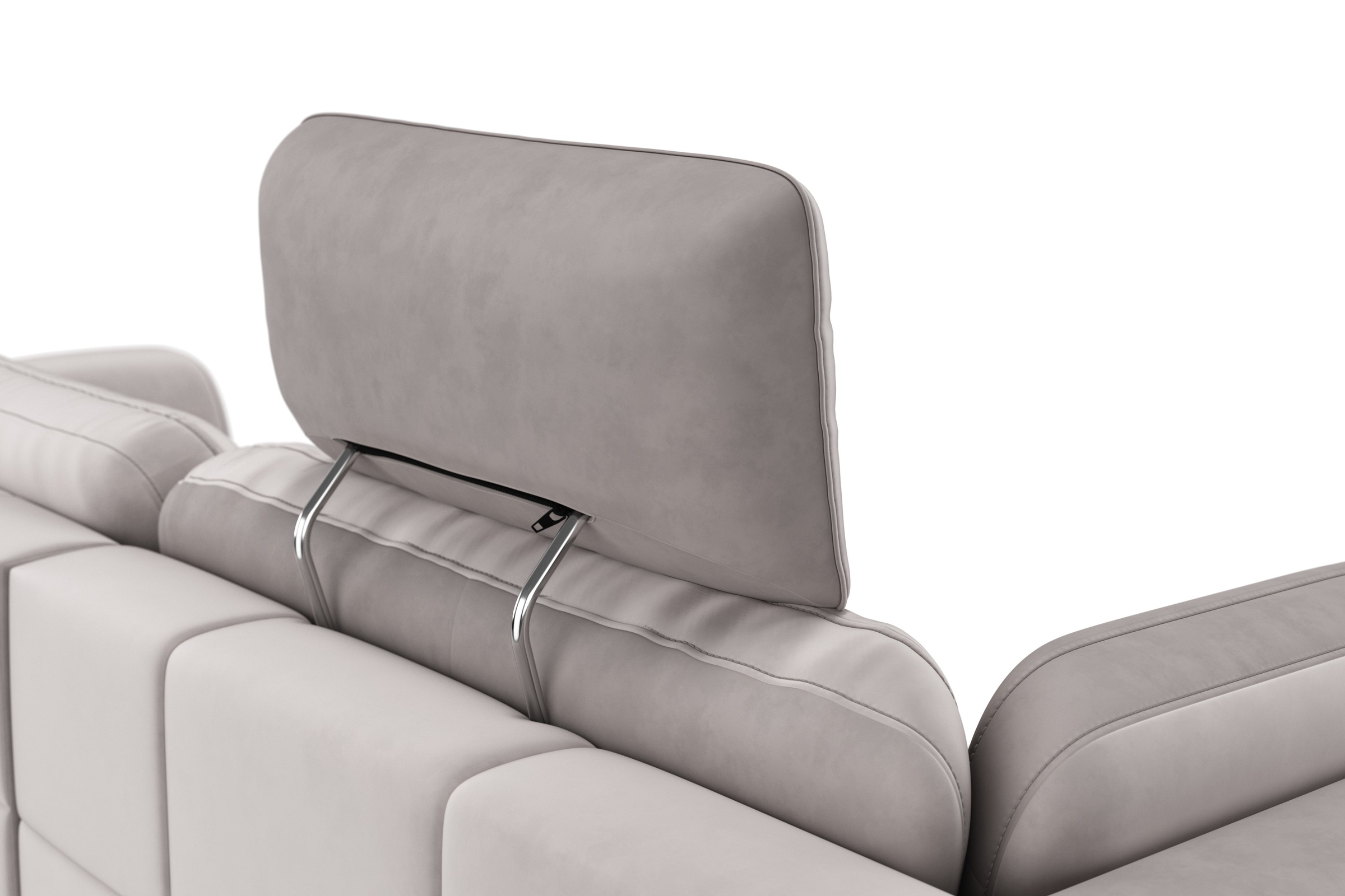 sit&more Ecksofa »Bendigo L-Form« inklusive Sitztiefenverstellung, Bodenfreiheit 15 cm, in 2 Fußfarben