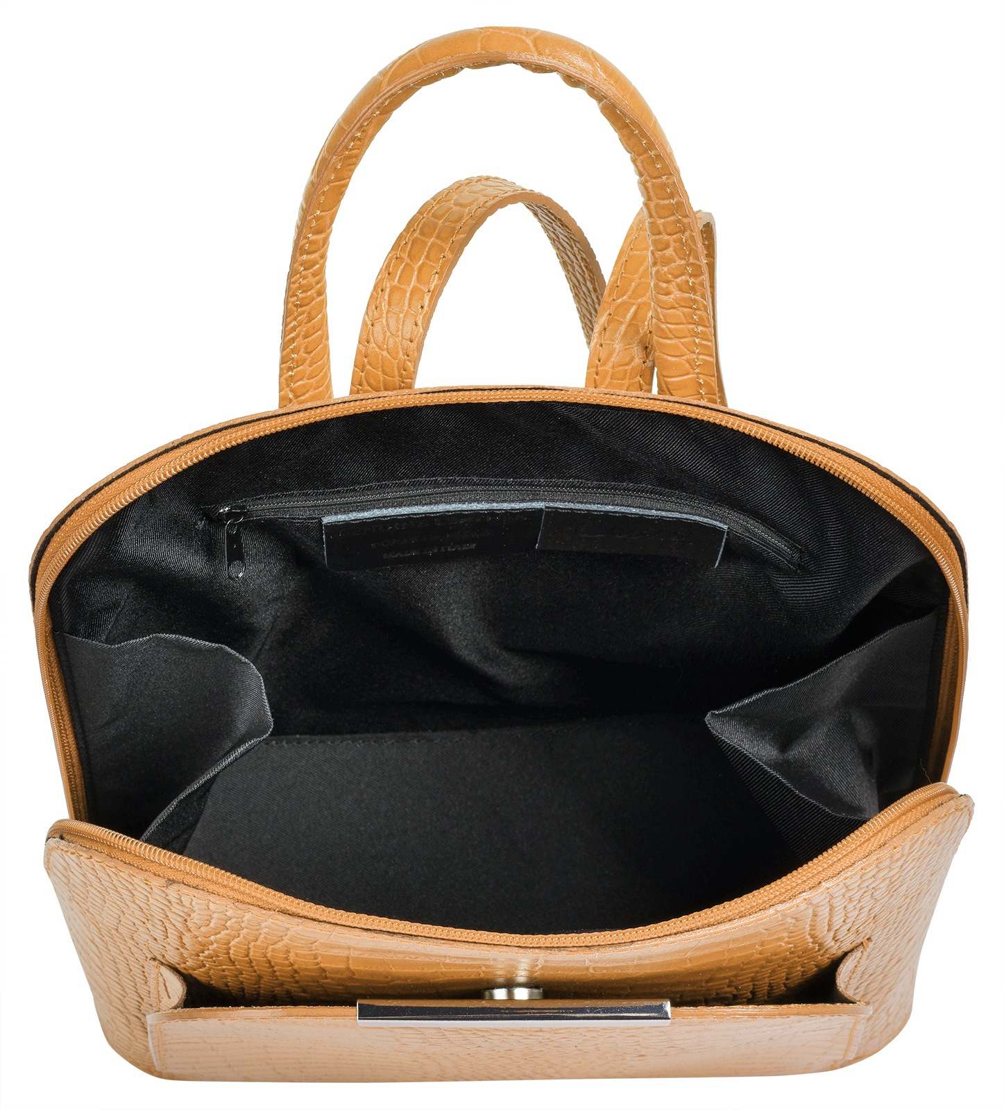 Cluty Cityrucksack, echt Leder, Made in Italy