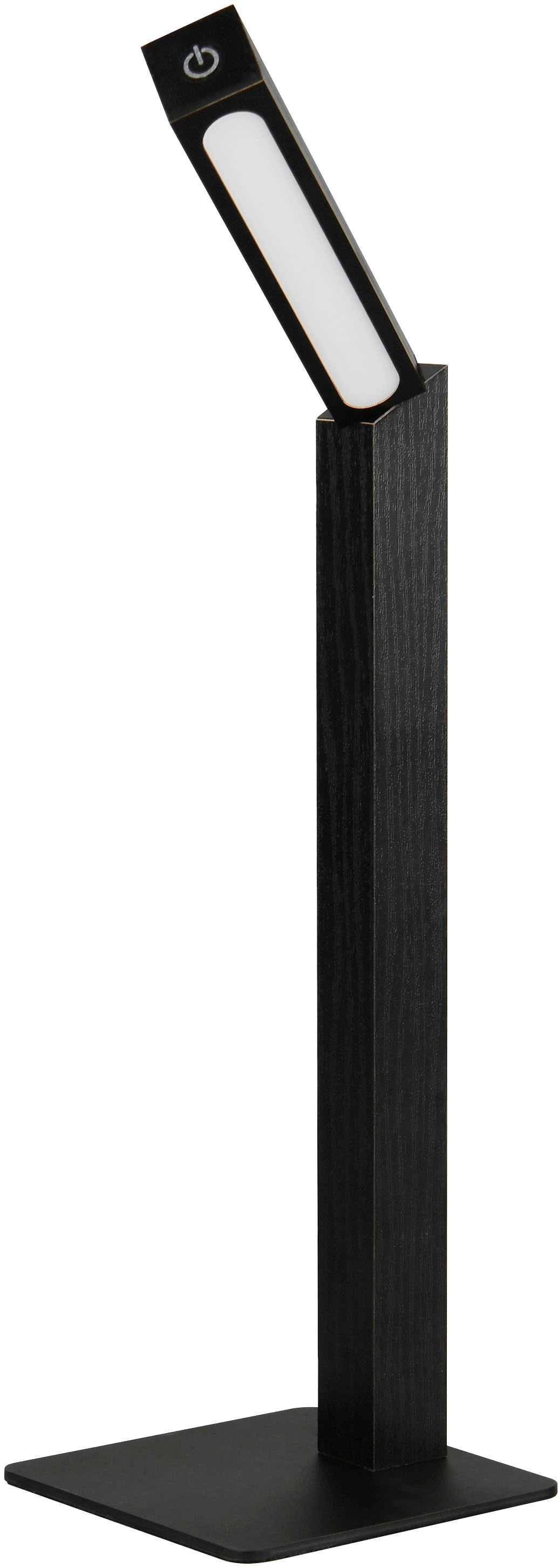 REALITY Leuchten LED Tischleuchte »SKIP, magnetische Touch-Tischlampe aus Holz, Leuchtenkopf abnehmbar«, 1 flammig, Leuchtmittel LED-Board | LED fest integriert, On/Off Touch und Dimmschalter, USB-Ladeanschluss, Akku-Laufzeit 3h