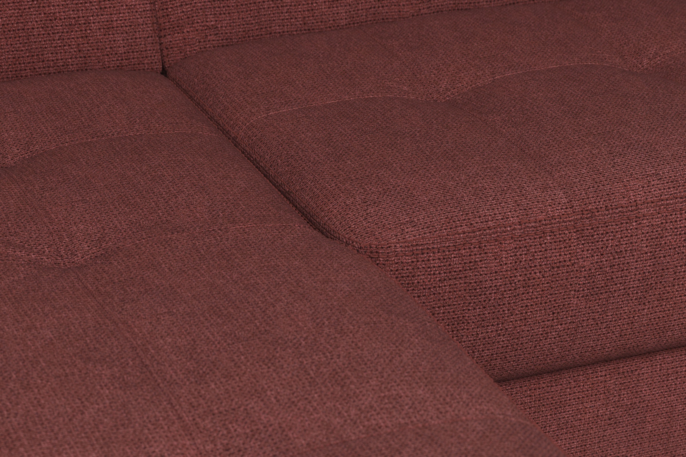 DOMO collection Ecksofa »Capelo, komfortabel, klare Linien zeichnen dieses Design aus, L-Form«, mit Armteilverstellung, wahlweise mit Bettfunktion, Federkern
