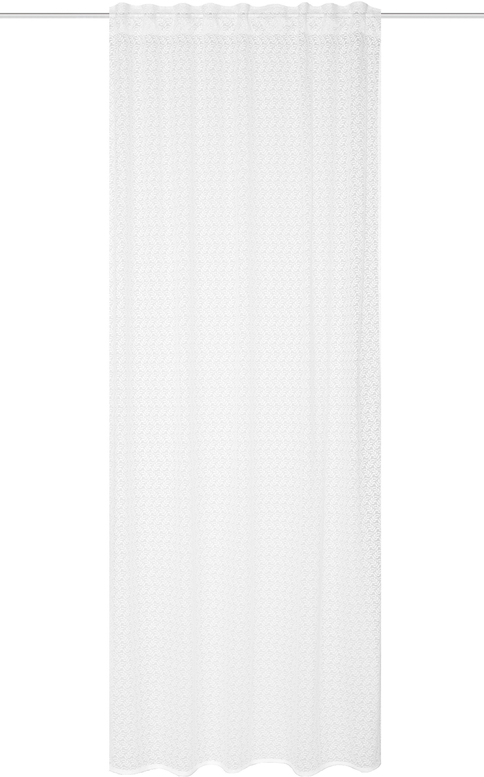 HOME WOHNIDEEN Vorhang »PANILIA«, (1 St.), Kombibandschal PANILIA mit Raschelspitze