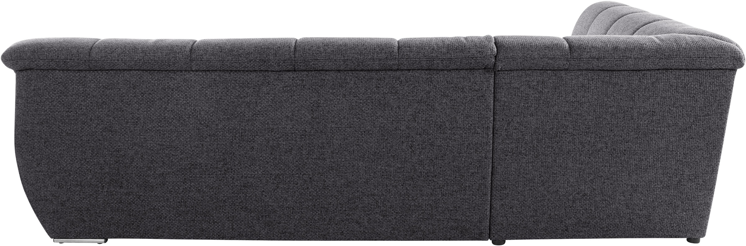 DOMO collection Ecksofa »Lagoa L-Form«, wahlweise mit Bettfunktion, frei im Raum stellbar, große Farbvielfalt