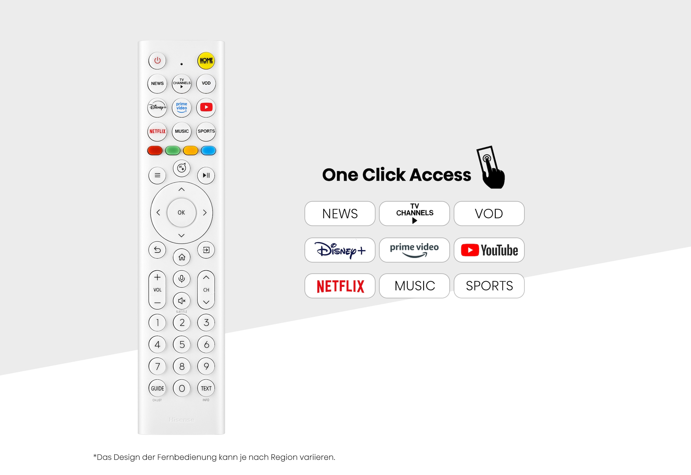 Hisense QLED-Fernseher »43S5DQ« 108 cm/43 ″ Smart-TV