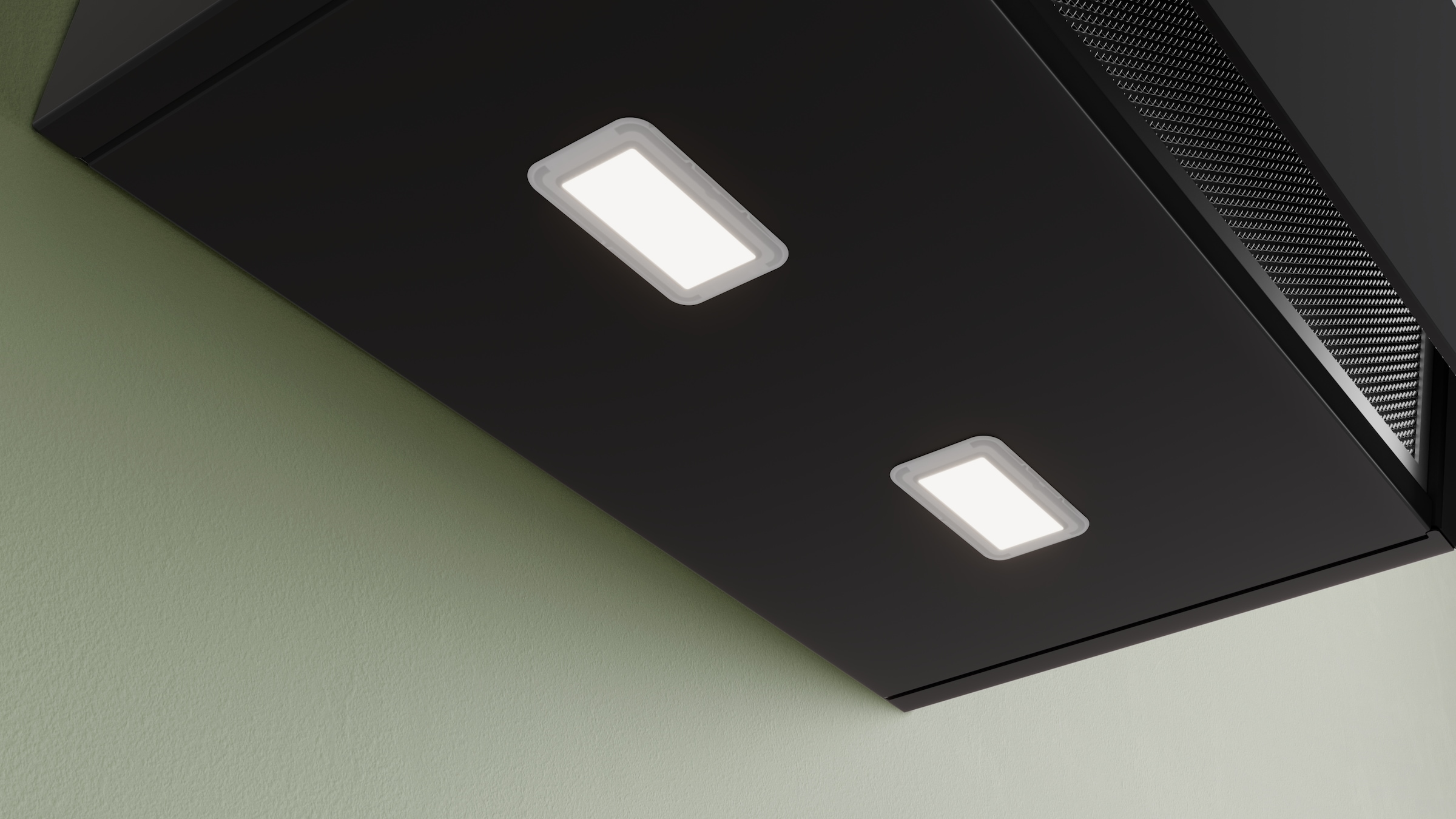 BOSCH Kopffreihaube »DWK85DF61« Serie Serie 4 LED-Beleuchtung und langlebiger Metall-Fettfilter