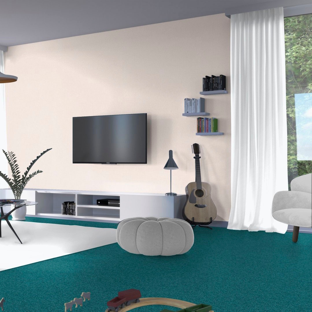 Vorwerk Teppichboden »Passion 1005 (Luco), Schlinge - meliert, Made in Germany«, rechteckig, 6 mm Höhe, Wohnzimmer, Schlafzimmer, Kinderzimmer, Breite 400/500 cm