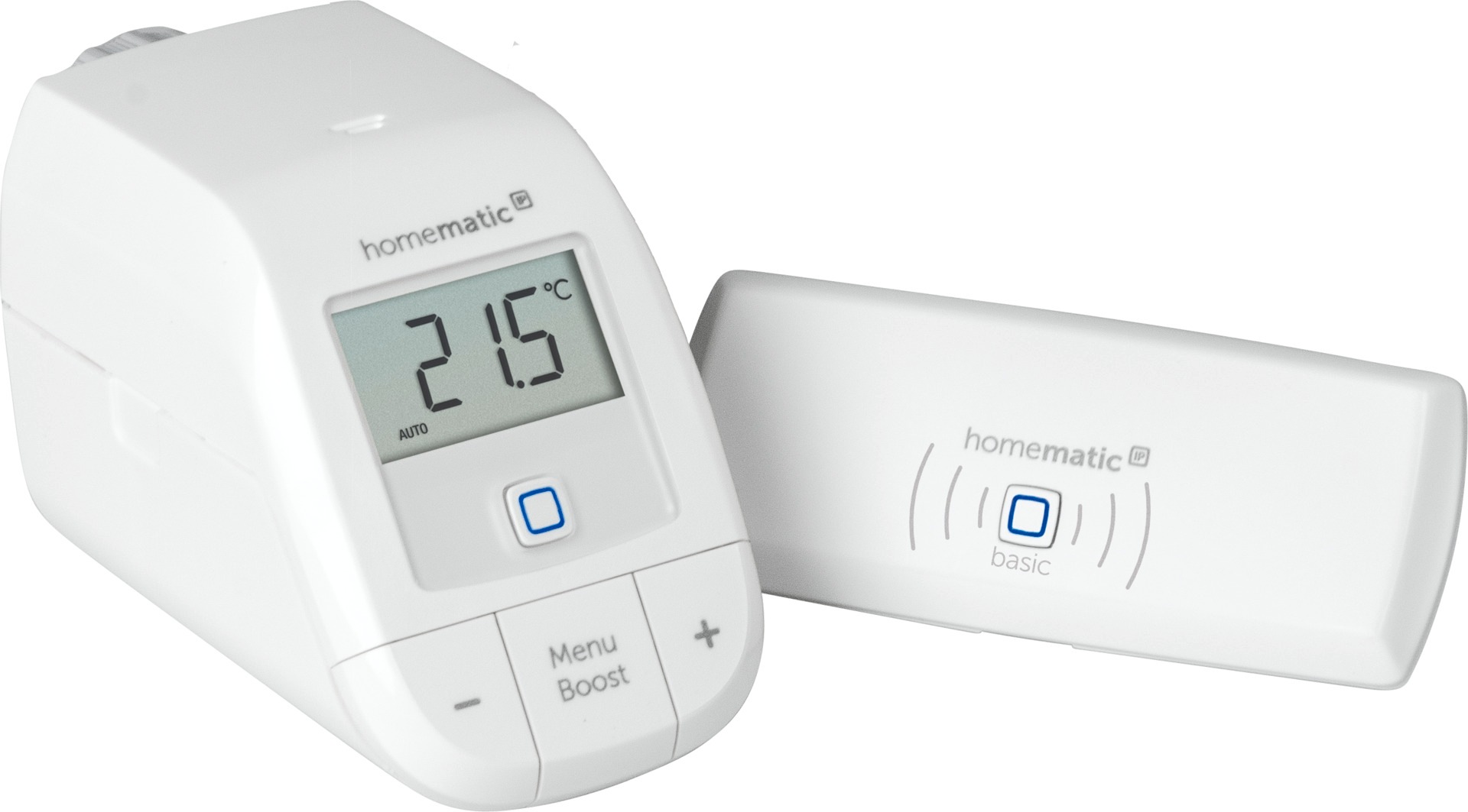 Homematic IP Heizkörperthermostat »Starter Set Heizen - basic«, Homematic IP Access Point basic und Heizkörperthermostat basic