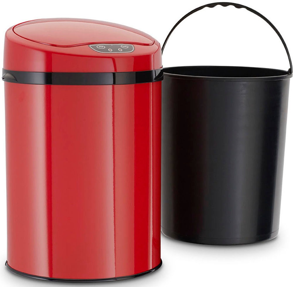 ECHTWERK Mülleimer Abfalleimer, InfrarotBewegungssensor, Korpus Edelstahl, günstig online kaufen