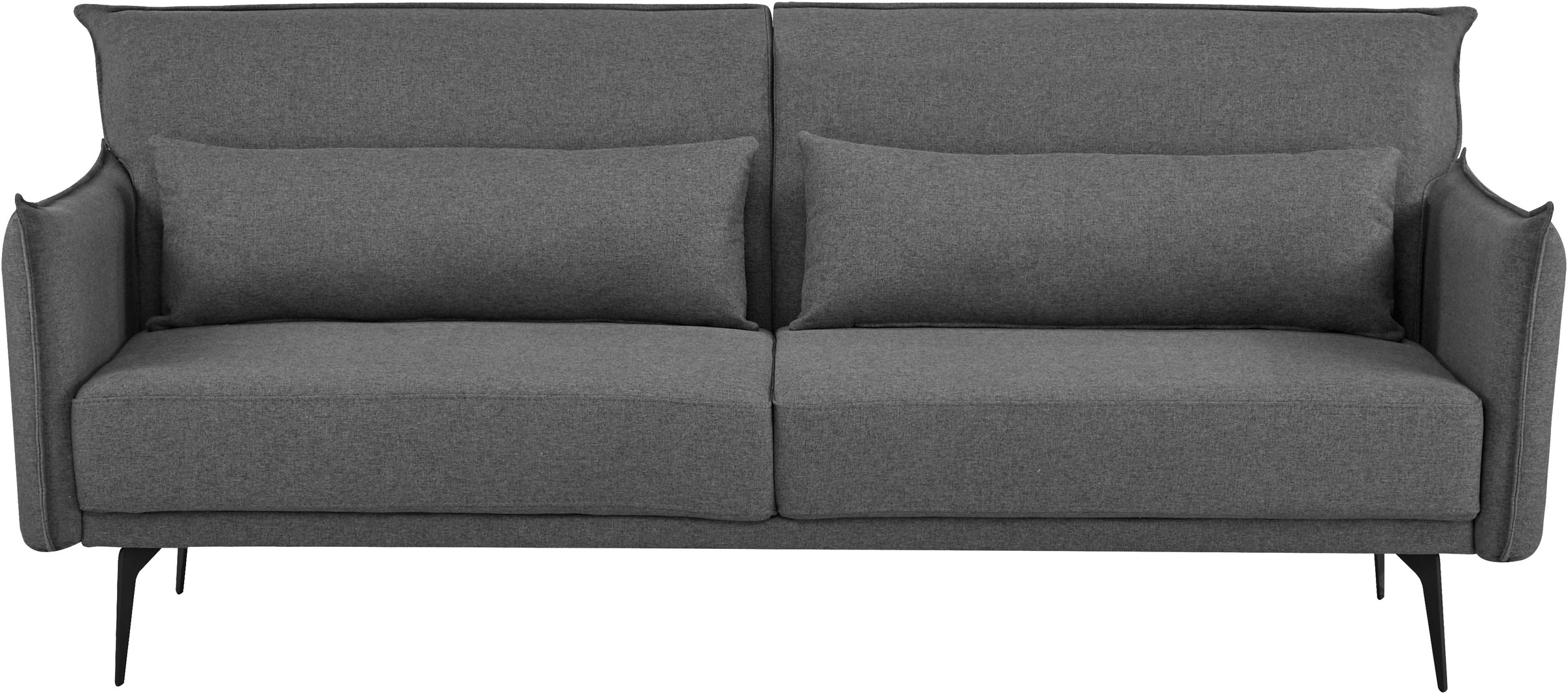 INOSIGN Schlafsofa »TULARE, 204 cm, klappbarer 3-Sitzer mit verstellbarer R günstig online kaufen