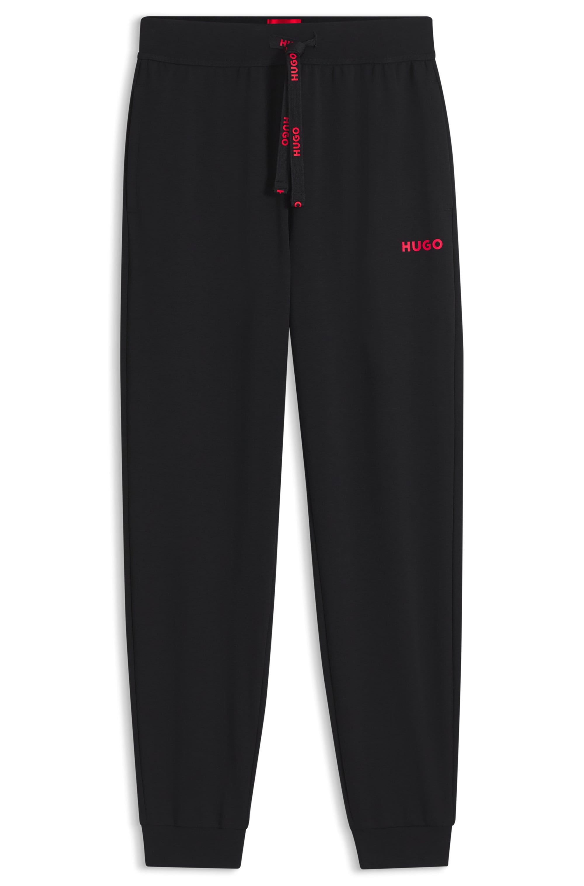 HUGO Underwear Jogginghose  elastischer Bund mit Tunnelzug, gerade Passform, Eingrifftaschen