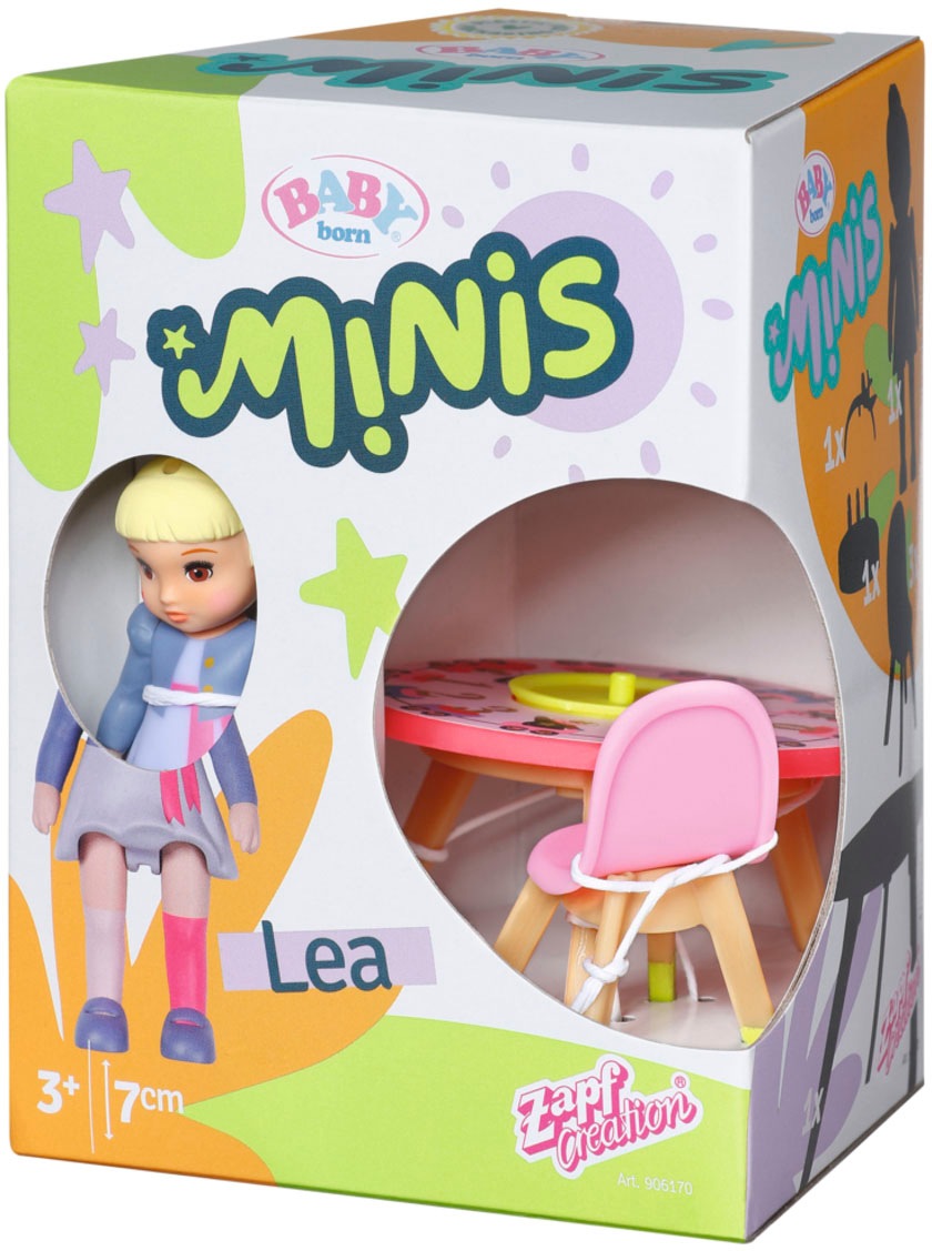 Baby Born Minipuppe »Baby born® Minis Spielset Happy Birthday«, inklusive Baby Born® Minipuppe