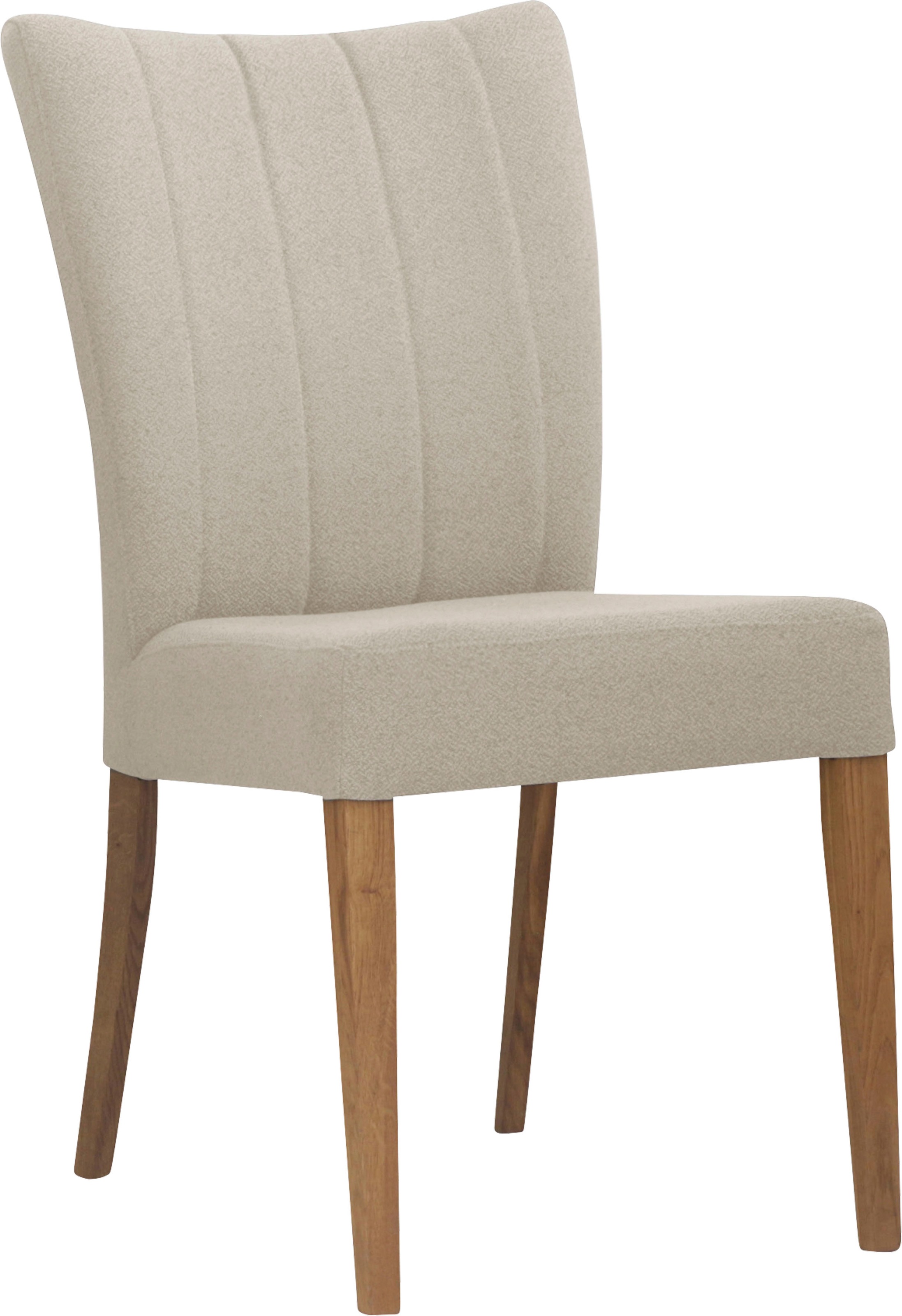 Home affaire 4-Fußstuhl »Dia« (Set) 2 Stk.Gestell Eiche massiv geölt günstig online kaufen