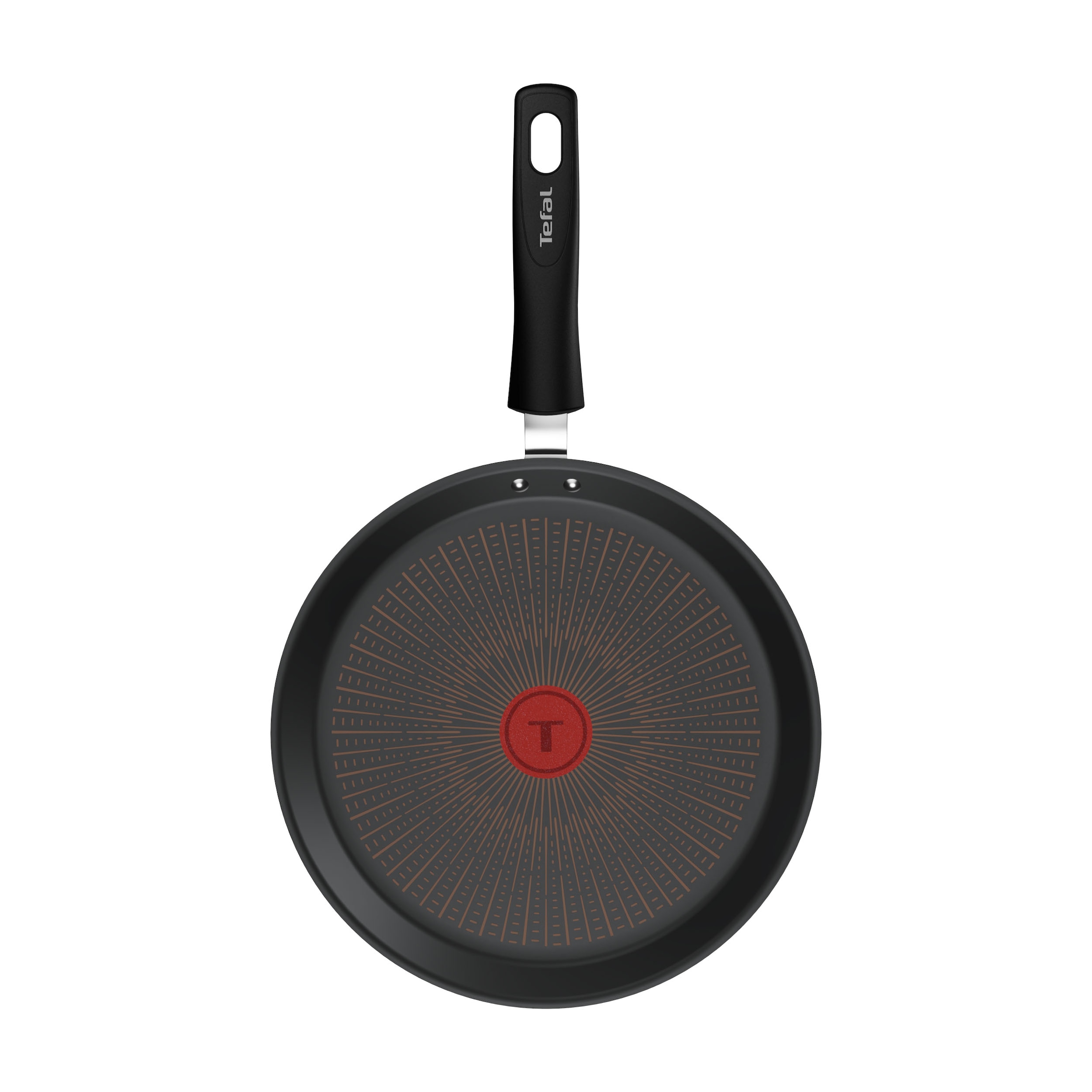 Tefal Crêpepfanne »Experience« Aluminium 1x Crêpepfanne 25 cm, 1 tlg. FusionCore Antihaftversiegelung, Induktion, Temperaturanzeiger