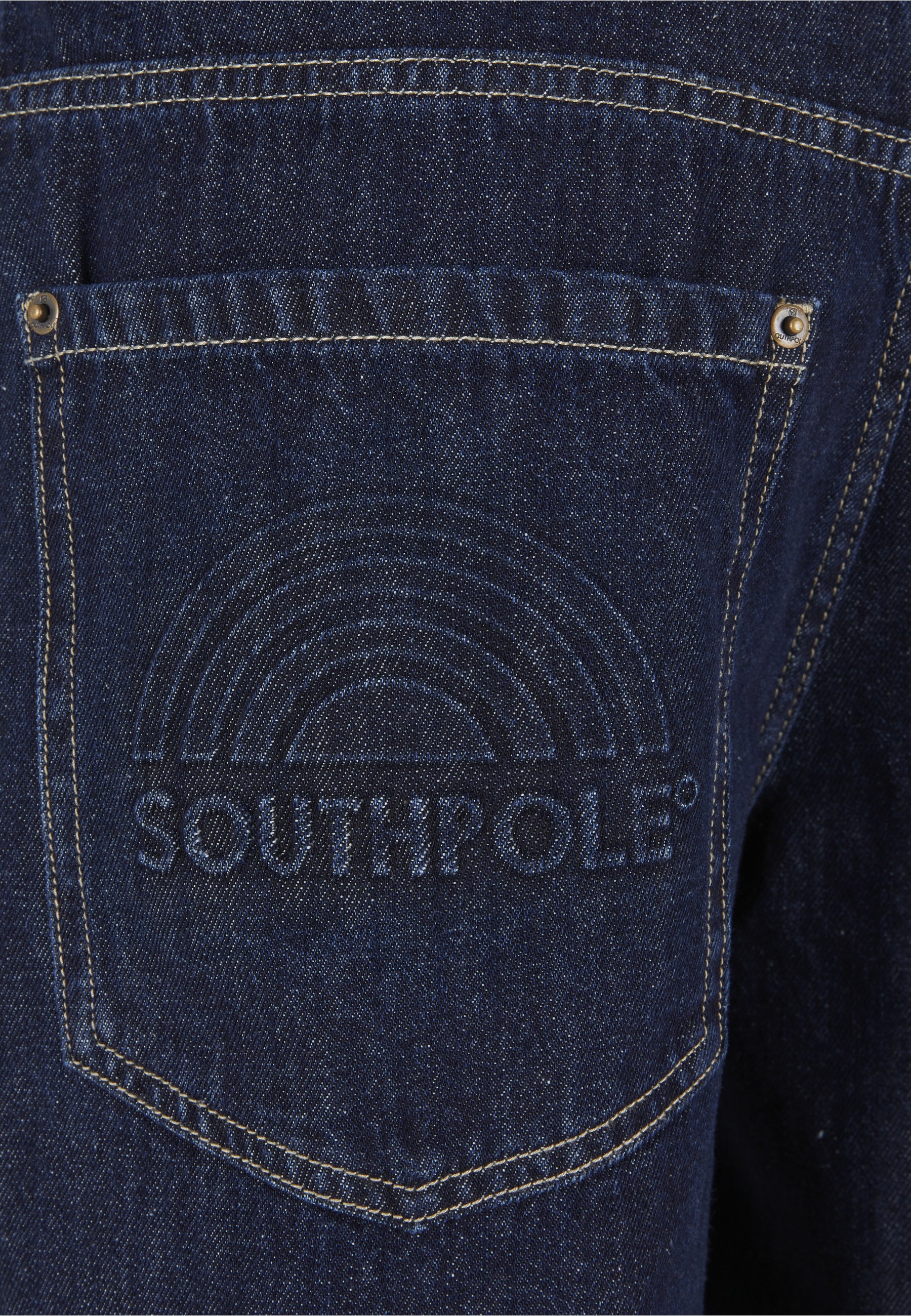 Southpole Bequeme Jeans »Southpole Southpole Heat Embossed Denim Pants«
