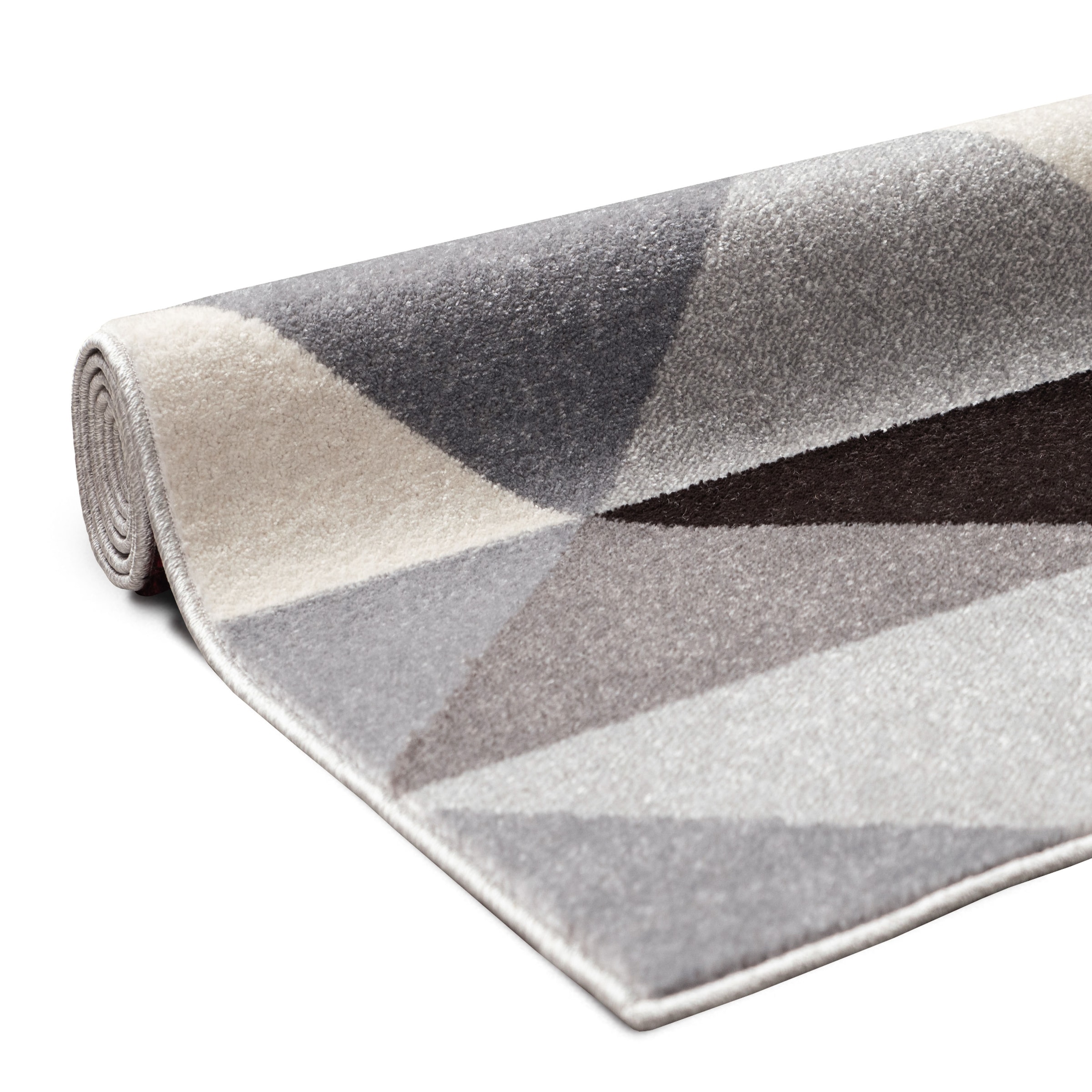my home Teppich »Berlad Geo«, rechteckig, 9 mm Höhe, mit besonders weichem Flor, Kurzflor, modernes geometrisches Design