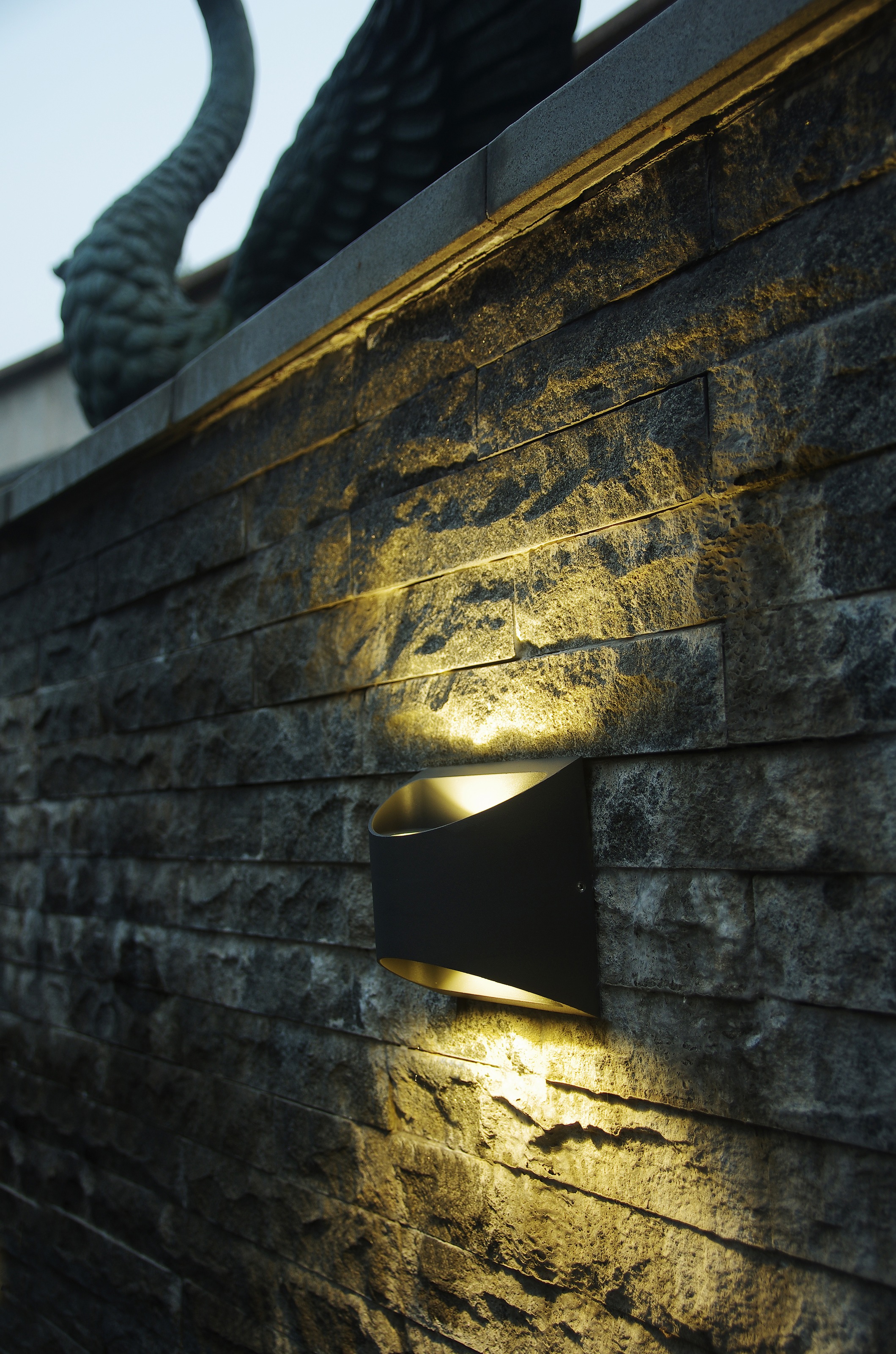 ECO-LIGHT Außen-Wandleuchte »DODD«, Leuchtmittel LED-Modul | LED fest integriert