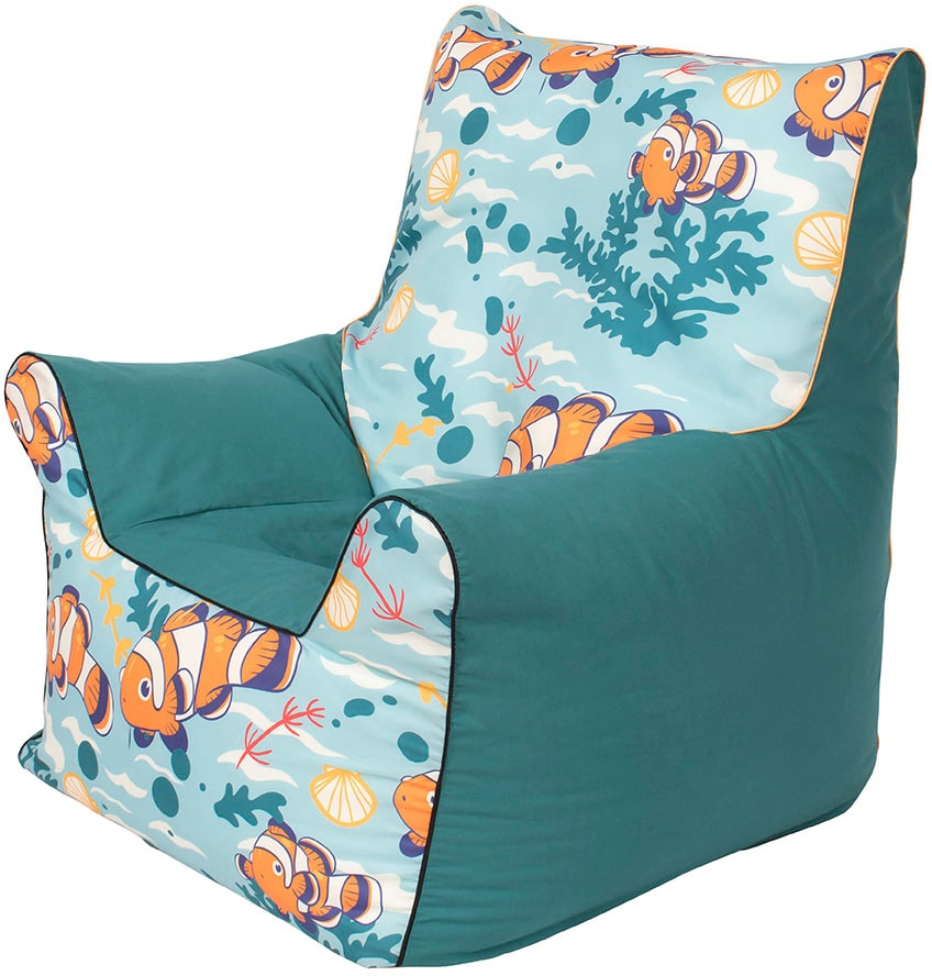 Knorrtoys® Sitzsack »Junior, Clownfish«, für Kinder; Made in Europe