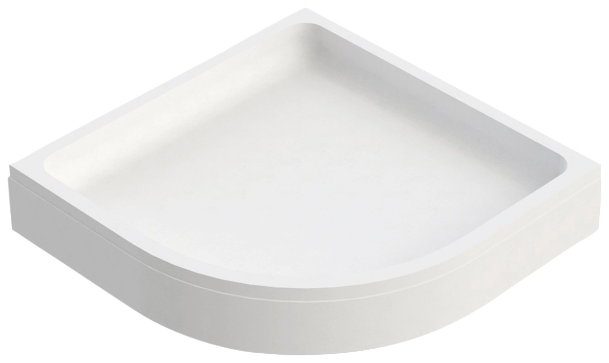 OTTOFOND Duschwanne »Set Viertelkreis Duschwanne«, (3 St.), 900x900/30 mm