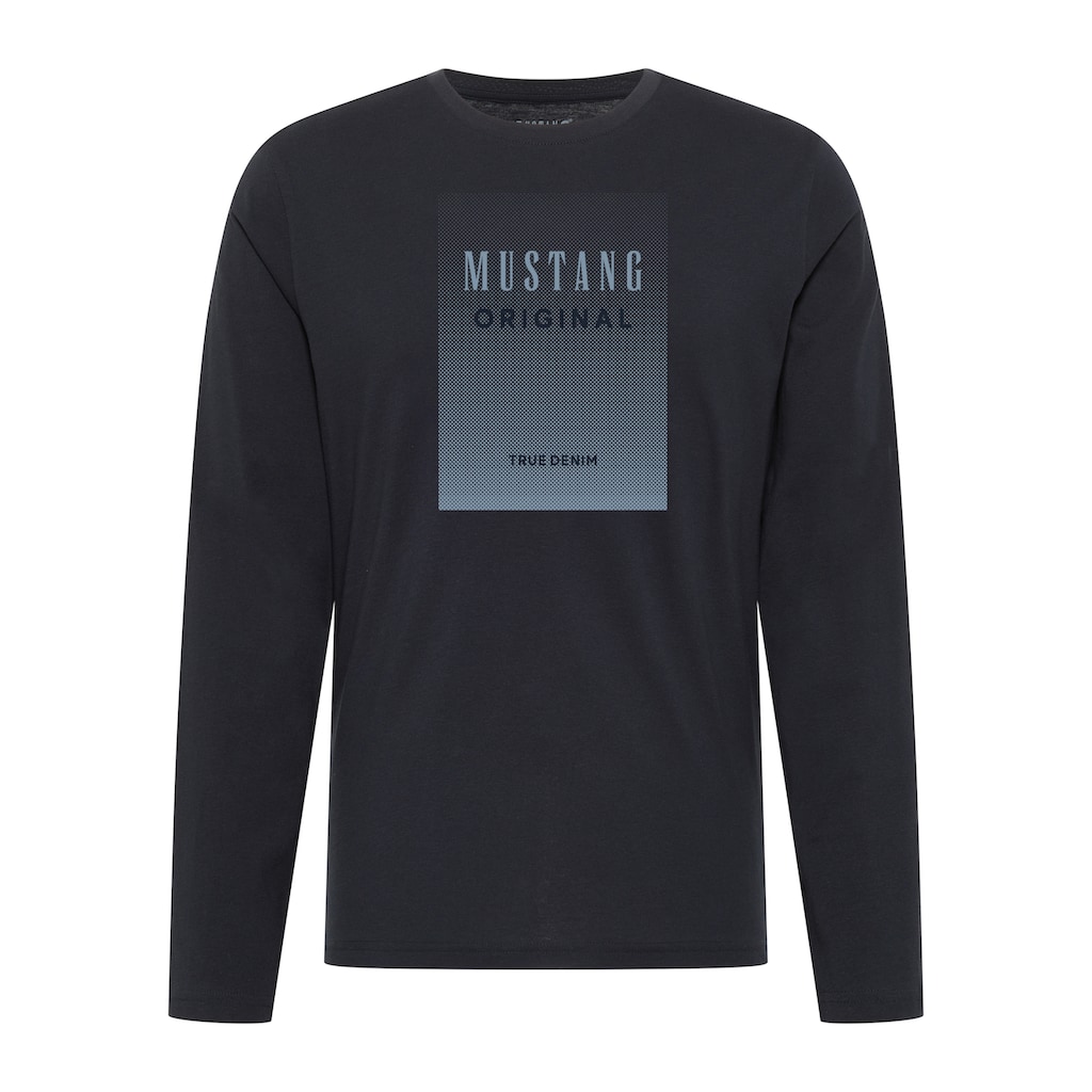 MUSTANG Langarmshirt »Style Adrian C Print«