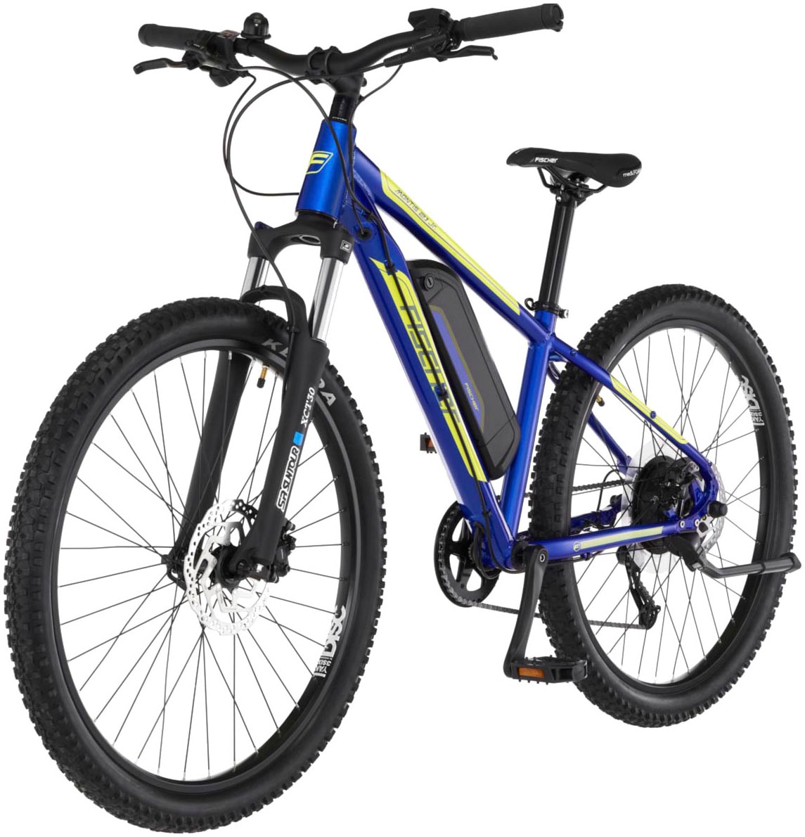 FISCHER Fahrrad E-Bike »MONTIS 2.1 Junior 422«, 9 Gang, Pedelec, Elektrofahrrad für Damen u. Herren, MTB, Mountainbike