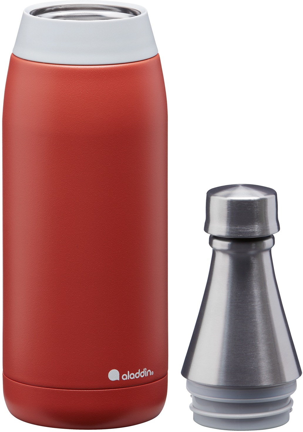 aladdin Isolierflasche »Fresco Thermavac™ L«, (3 tlg.), auslaufsicher, für kohlensäurehaltige Getränke, 0,6 Liter
