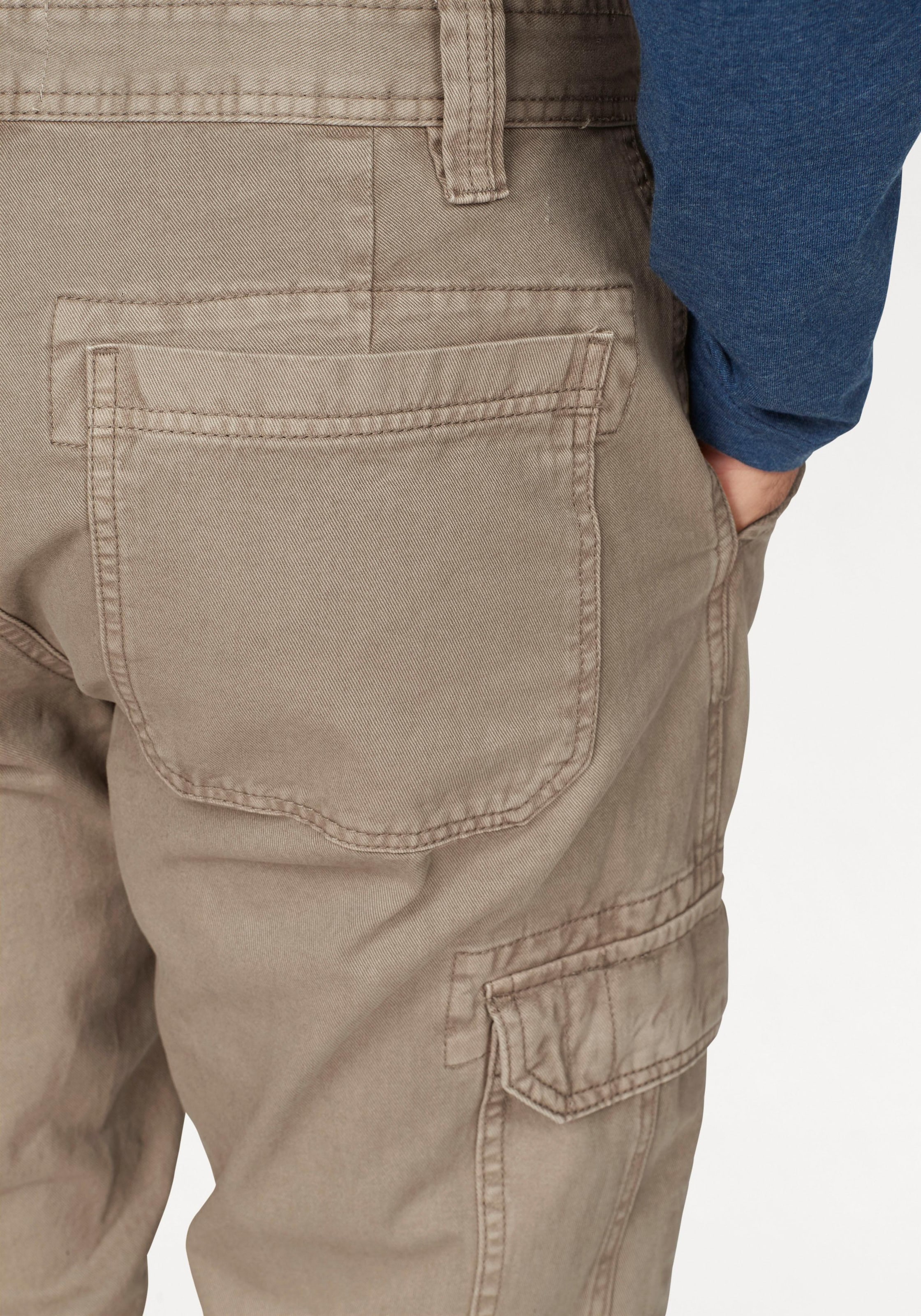 Man's World Cargohose, mit aufgesetzten Taschen