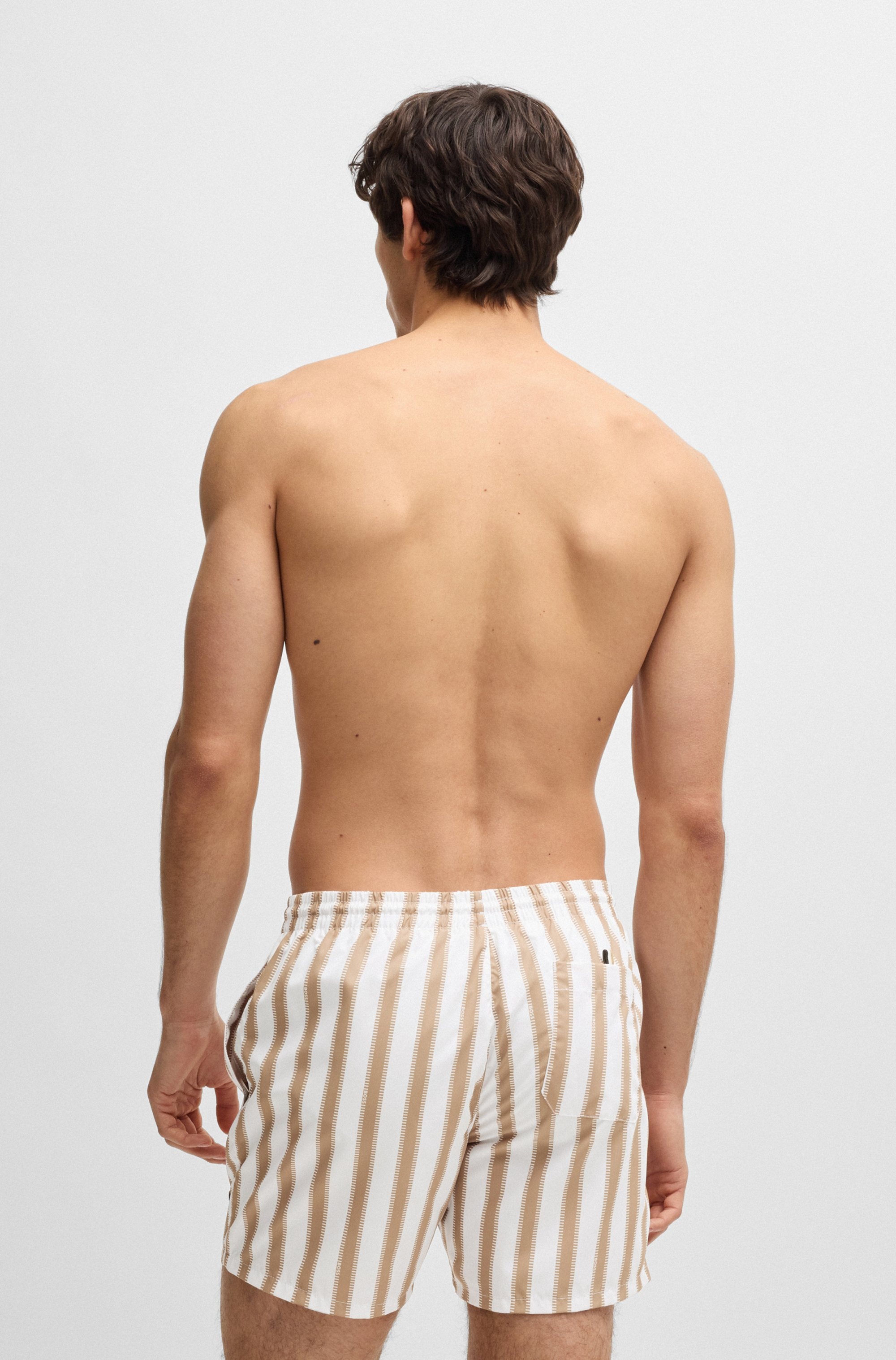 BOSS Badeshorts »Piranha«, mit buntem Alloverdruck